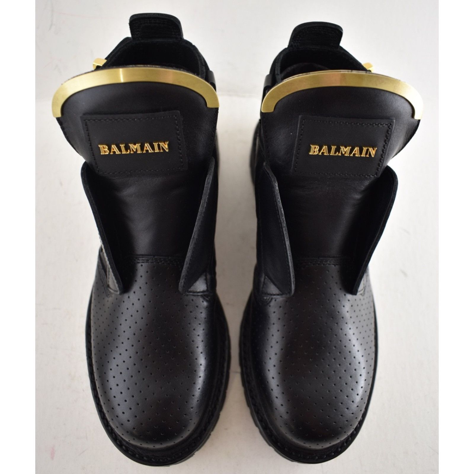 Balmain Balmain King Taiga Ranger Black Biker Moto Short Boot 36 Size US 6 / IT 36 - 9 Thumbnail