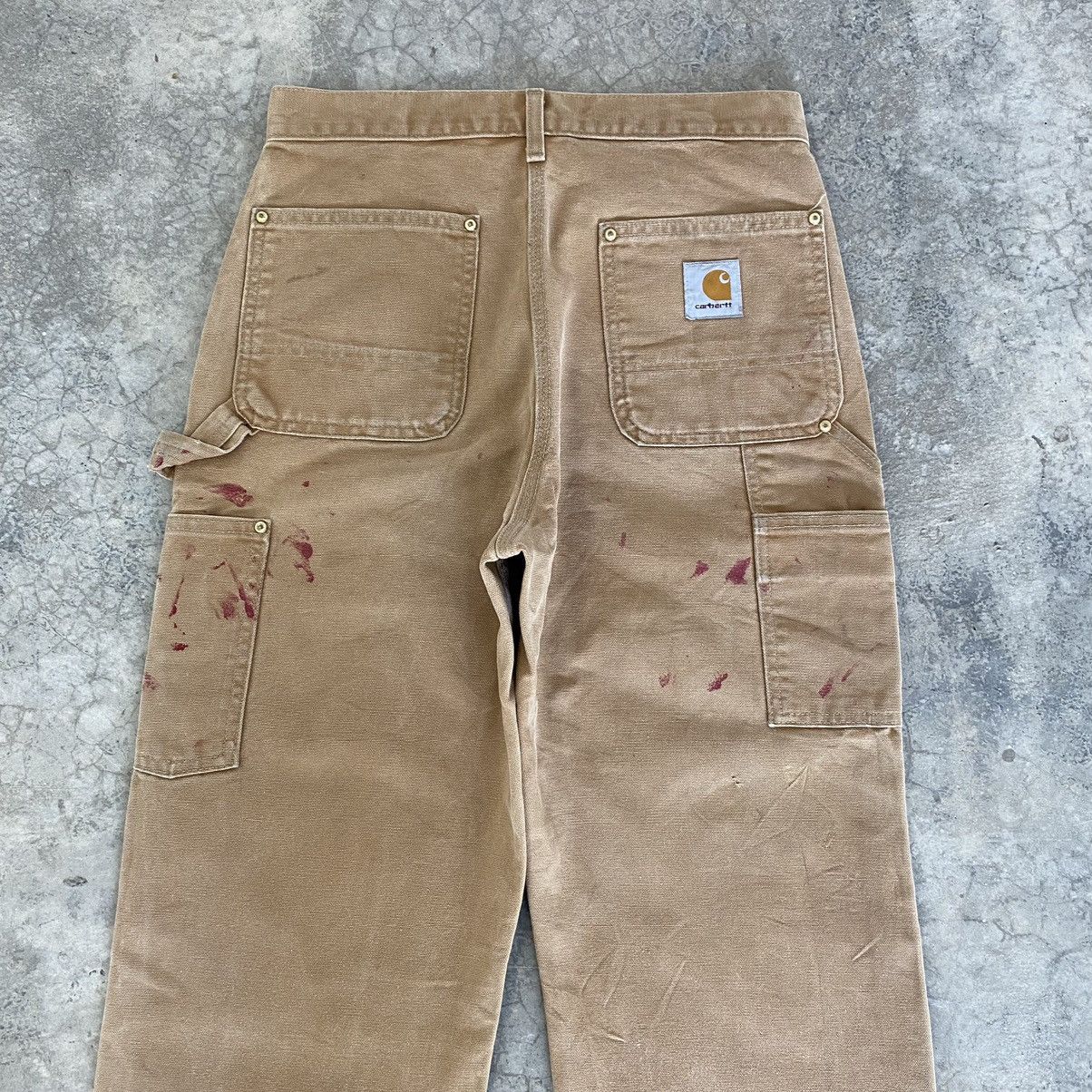 Carhartt Size 28x34 VTG Carhartt Double Knee Splatter Painter Pants Size US 28 / EU 44 - 16 Thumbnail