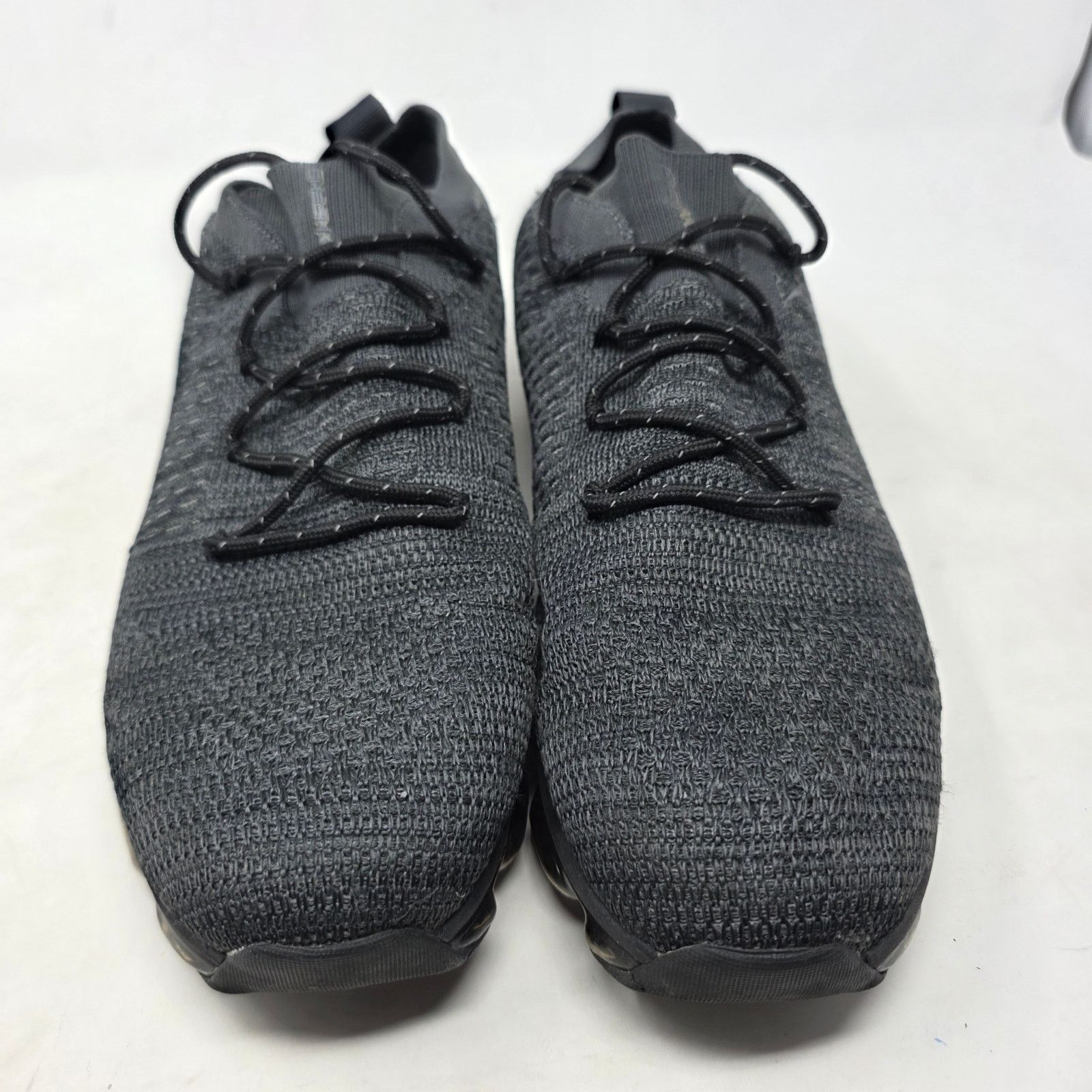 SKECHERS Skechers Air-Cooled Memory Foam Sneakers Black Knit 11.5 Size US 11.5 / EU 44-45 - 3 Thumbnail