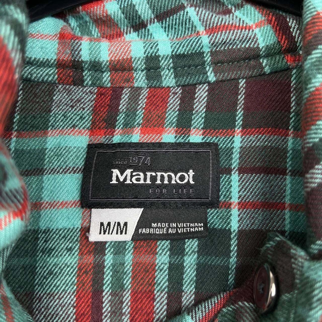 Marmot Marmot Hoodie Women Flannel Plaid Long Sleeve Pocket M Size M / US 6-8 / IT 42-44 - 5 Thumbnail