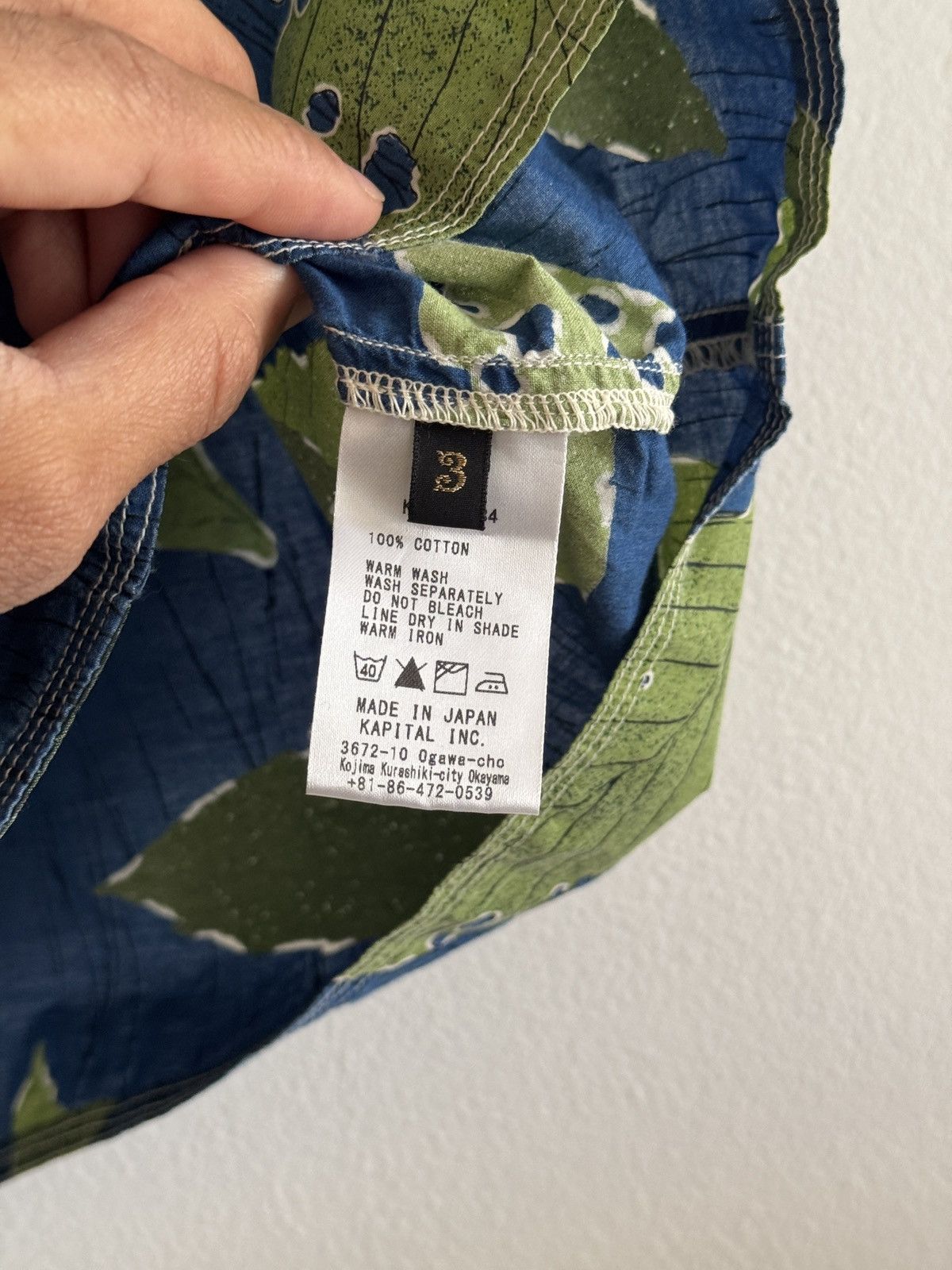 Kapital Kapital aloha shirt cotton size 3 Size US S / EU 44-46 / 1 - 5 Thumbnail