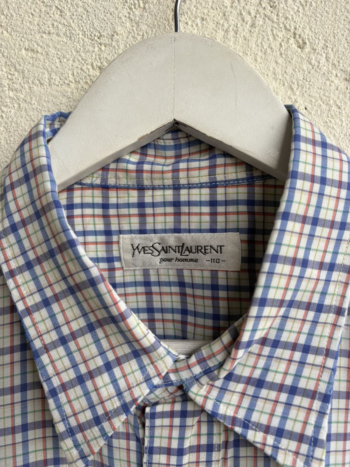 Yves Saint Laurent 90s Vintage Yves Saint laurent shirt Size US XL / EU 56 / 4 - 4 Thumbnail