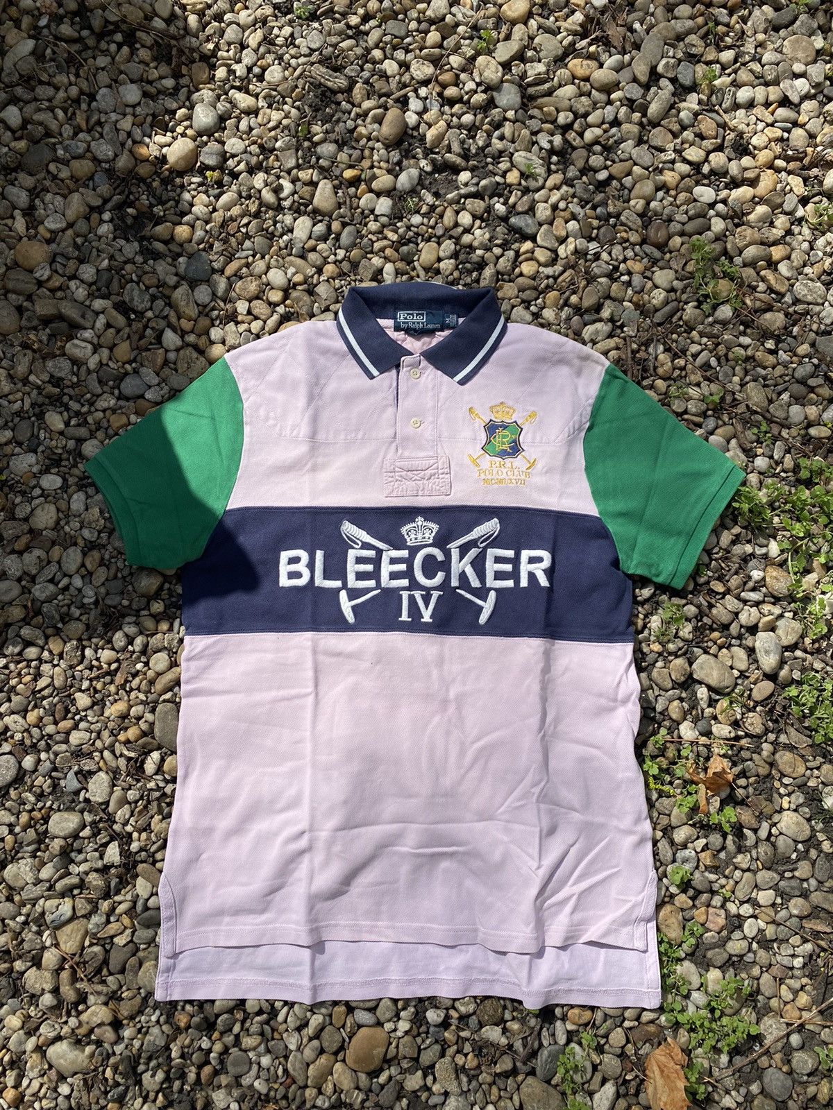 Polo Ralph Lauren × Vintage Polo Ralph Lauren Bleecker Embroidered Logo Y2K Polo T-Shirt Size US M / EU 48-50 / 2 - 1 Thumbnail