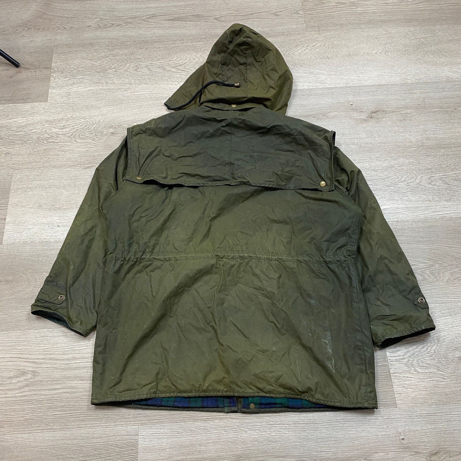 R.M. Williams × Vintage Vintage RM Williams Wax Oilskin Wool Lined Jacket Men's M Size US M / EU 48-50 / 2 - 3 Thumbnail