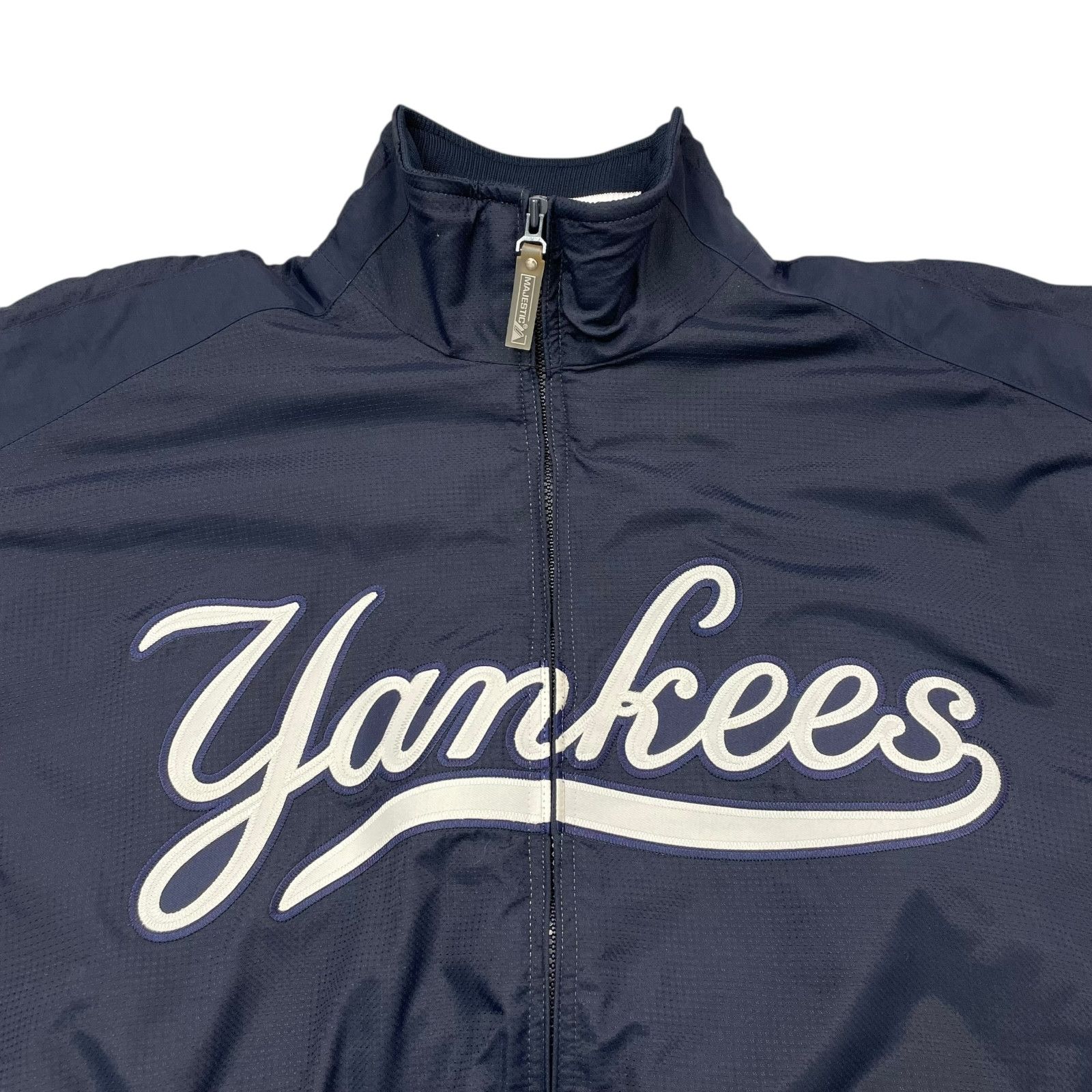 MLB RARE 00s NEW YORK YANKEES MATSUI #55 MAJESTIC DUGOUT JACKET Size US M / EU 48-50 / 2 - 2 Thumbnail