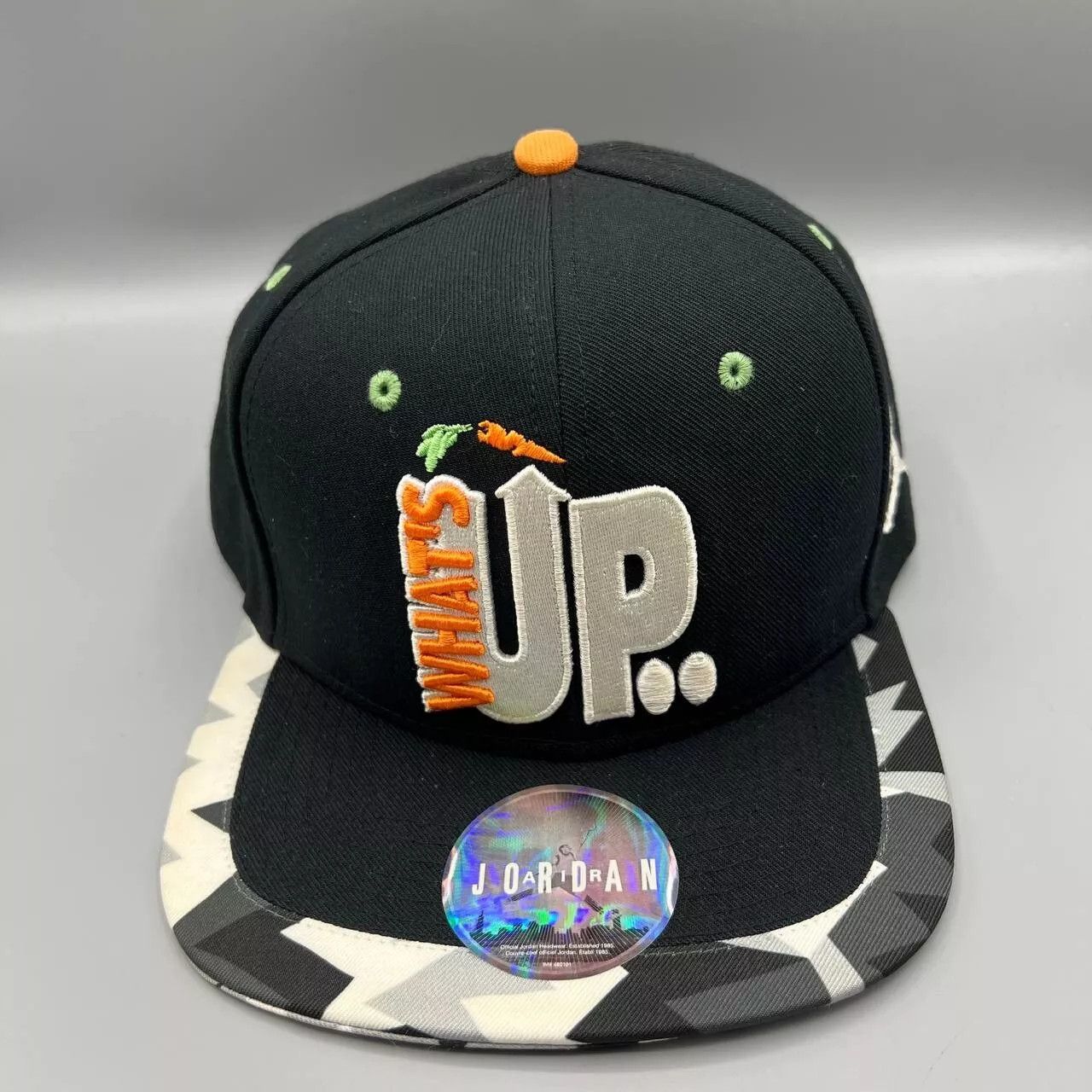 Jordan Brand Air Jordan Hat Men Space Jam What's Up Jumpman Strap Back Size ONE SIZE - 1 Thumbnail
