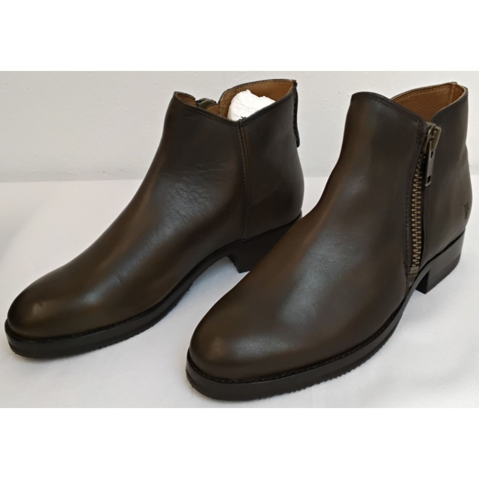 Frye Frye Madison Moto Shootie Women's 7M Brown Ankle Boot New Size US 7 / IT 37 - 5 Thumbnail