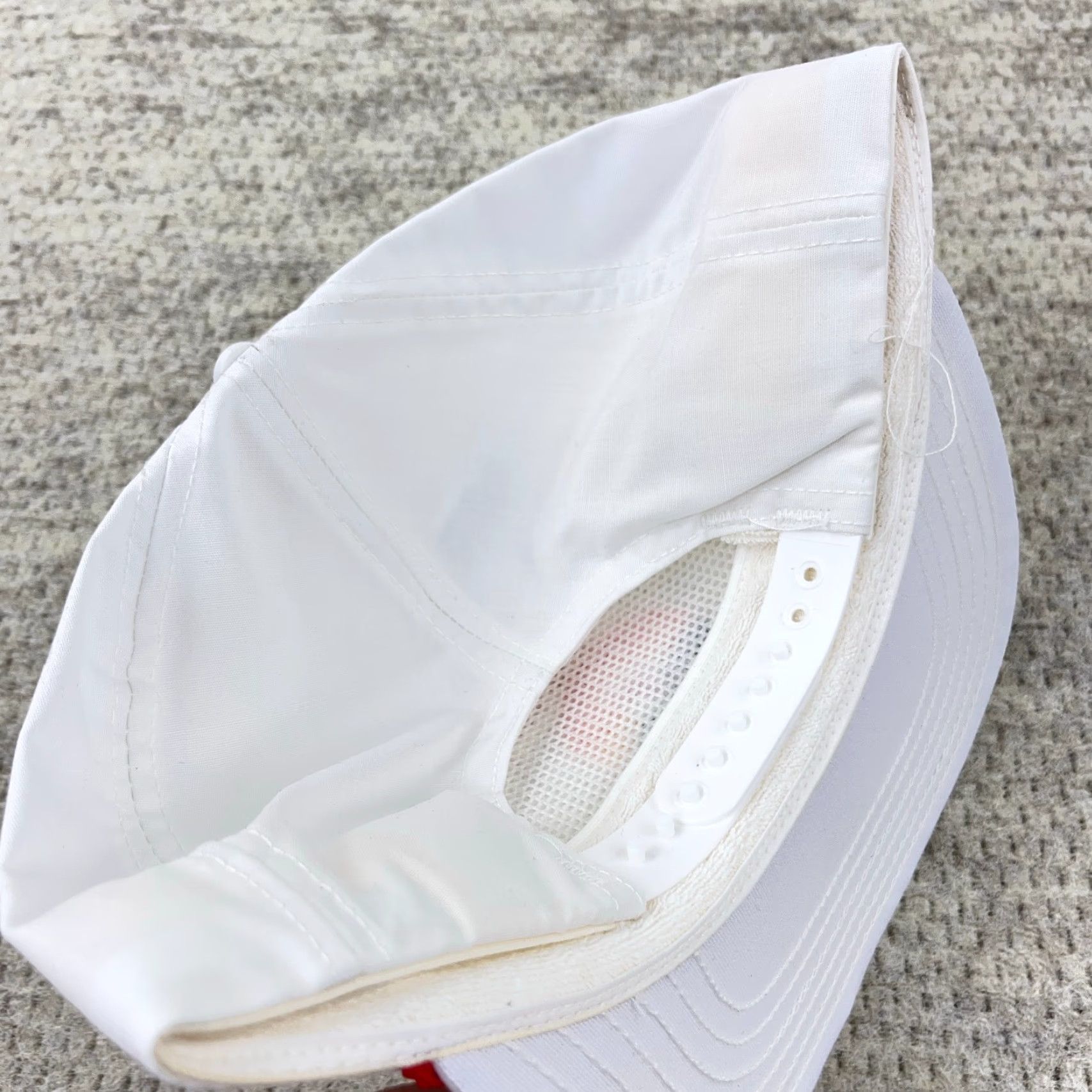 Vintage VINTAGE United Way Trucker Hat Cap Made In USA 90s White Red Rope Snapback Mens Size ONE SIZE - 6 Thumbnail