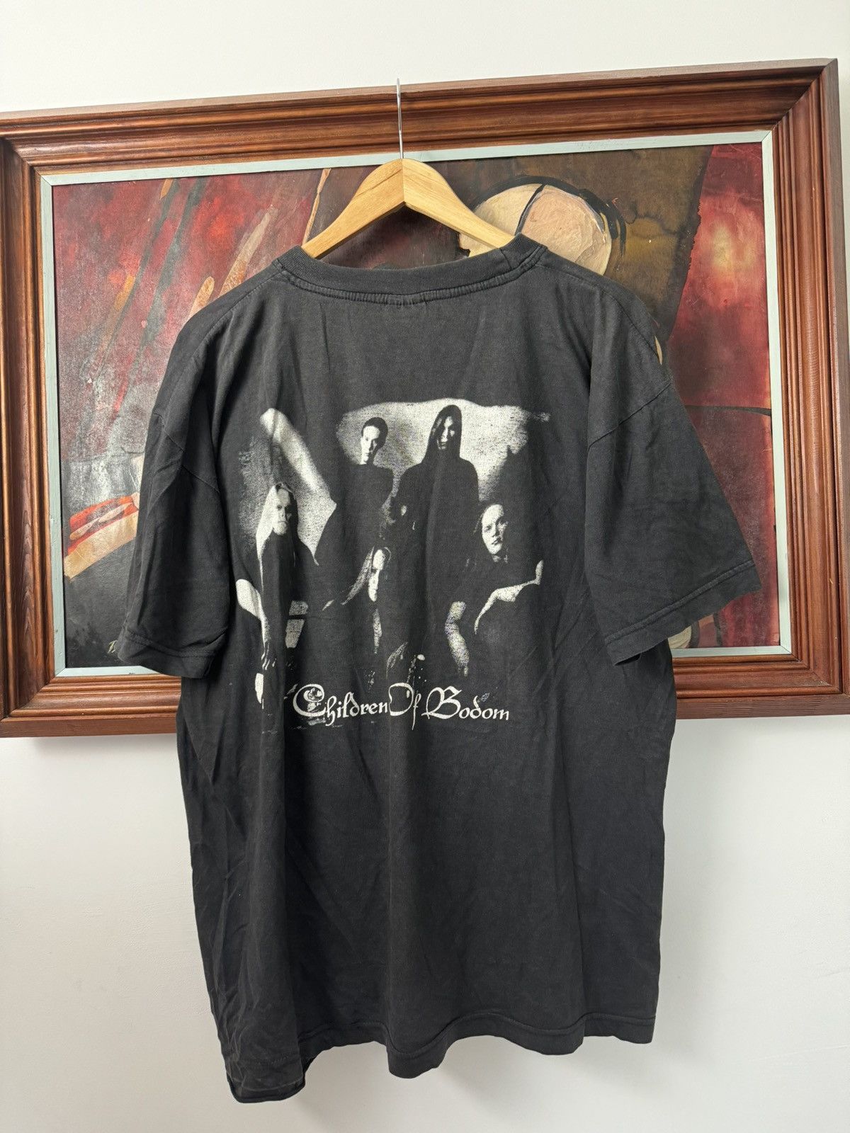 Band Tees Children Of Bodom 90s Vintage Band Tee Follow The Reaper Size US XL / EU 56 / 4 - 2 Thumbnail