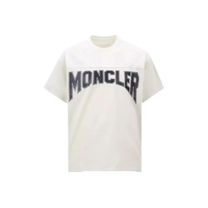 Moncler Moncler Men's Chest Letter Print Short-Sleeve T-Shirt Size US M / EU 48-50 / 2 - 1 Thumbnail