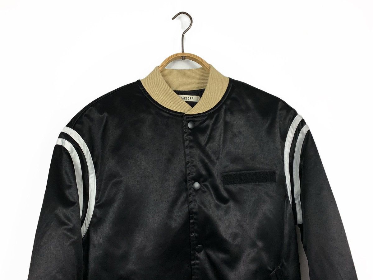 Ojardorf OJARDORF Black Satin Bomber Jacket Men's Small Varsity Style Size US S / EU 44-46 / 1 - 7 Thumbnail