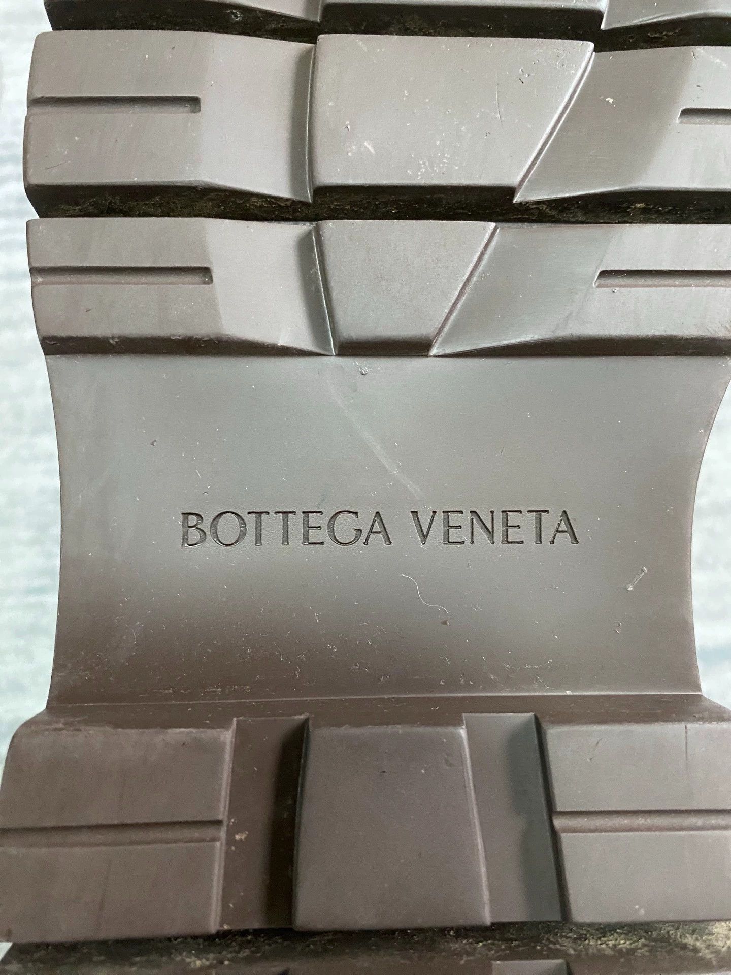 Bottega Veneta BV Tire Brown Boot 39 Size US 8.5 / IT 38.5 - 7 Thumbnail
