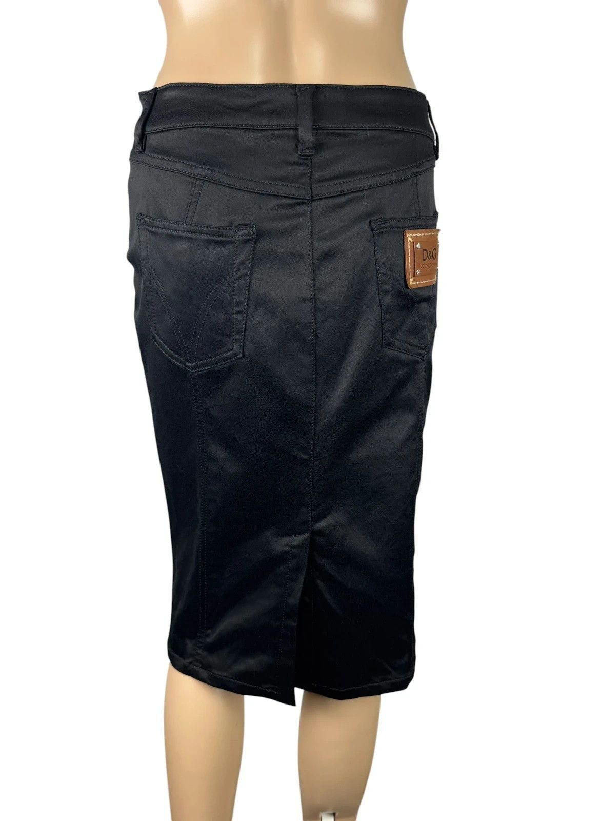 Dolce & Gabbana Dolce & Gabbana Skirt Knee-Length Cotton size 27 Size 27" / US 4 / IT 40 - 4 Thumbnail
