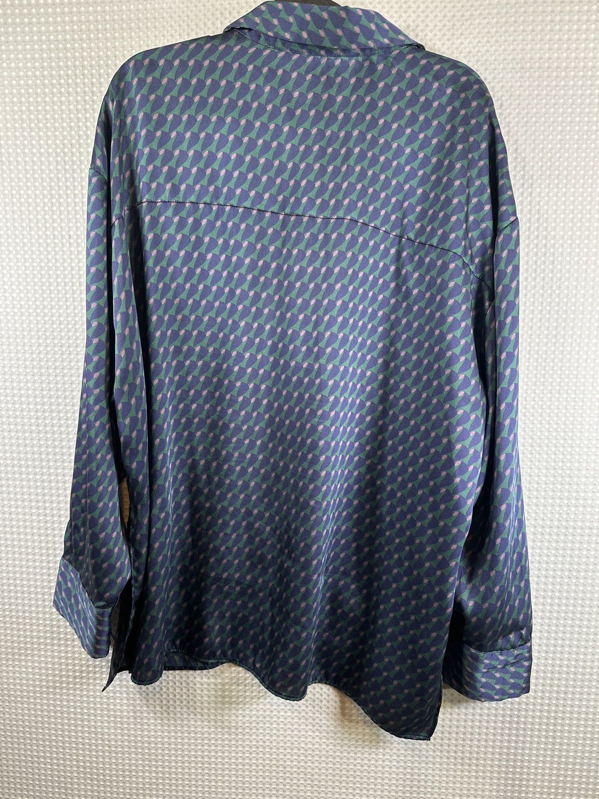 Zara Zara Ladies Geometric Print Blouse Size XL / US 12-14 / IT 48-50 - 2 Thumbnail