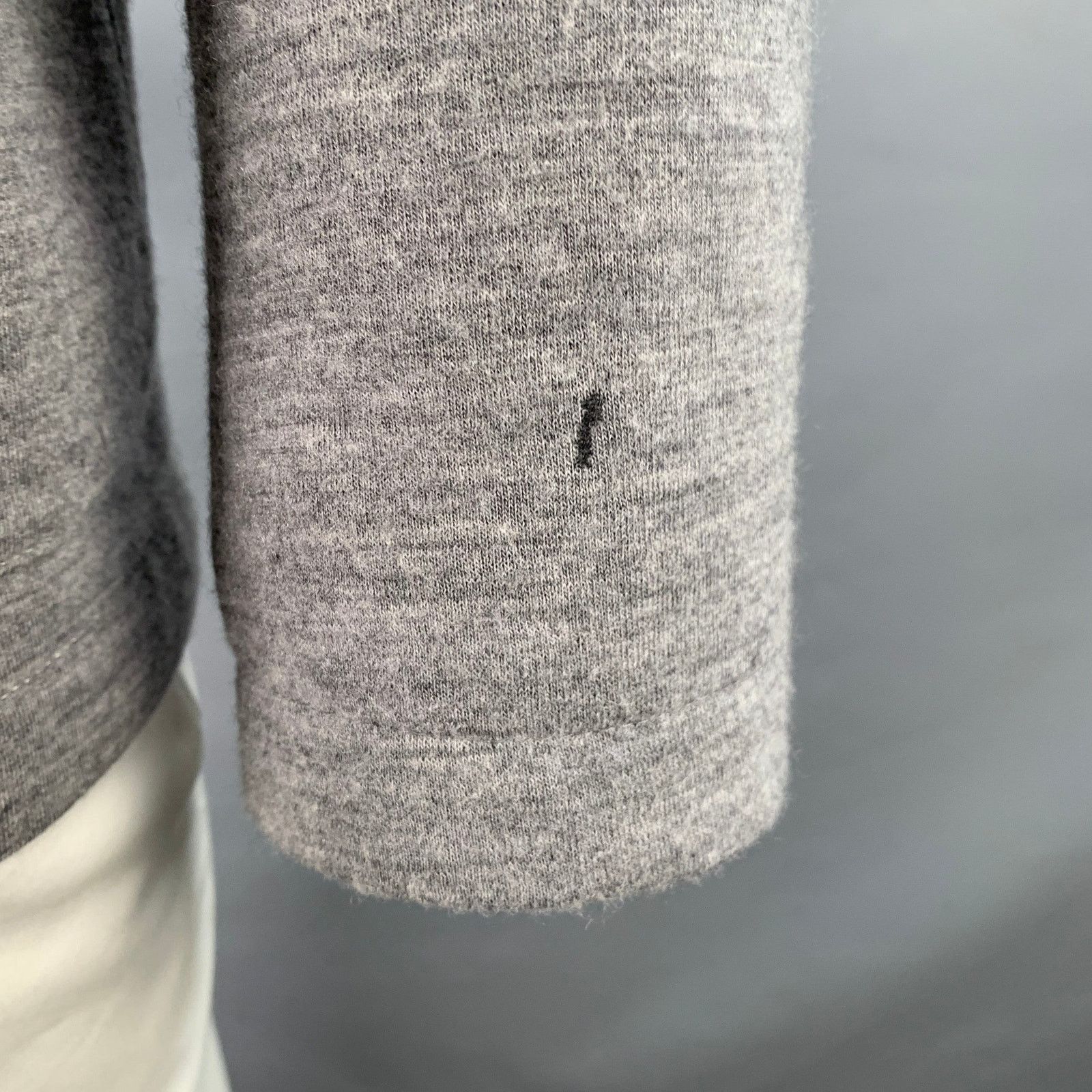 Paul Smith Grey Heather Wool Blend Single Breasted Notch Lapel Buttoned Size US L / EU 52-54 / 3 - 5 Thumbnail