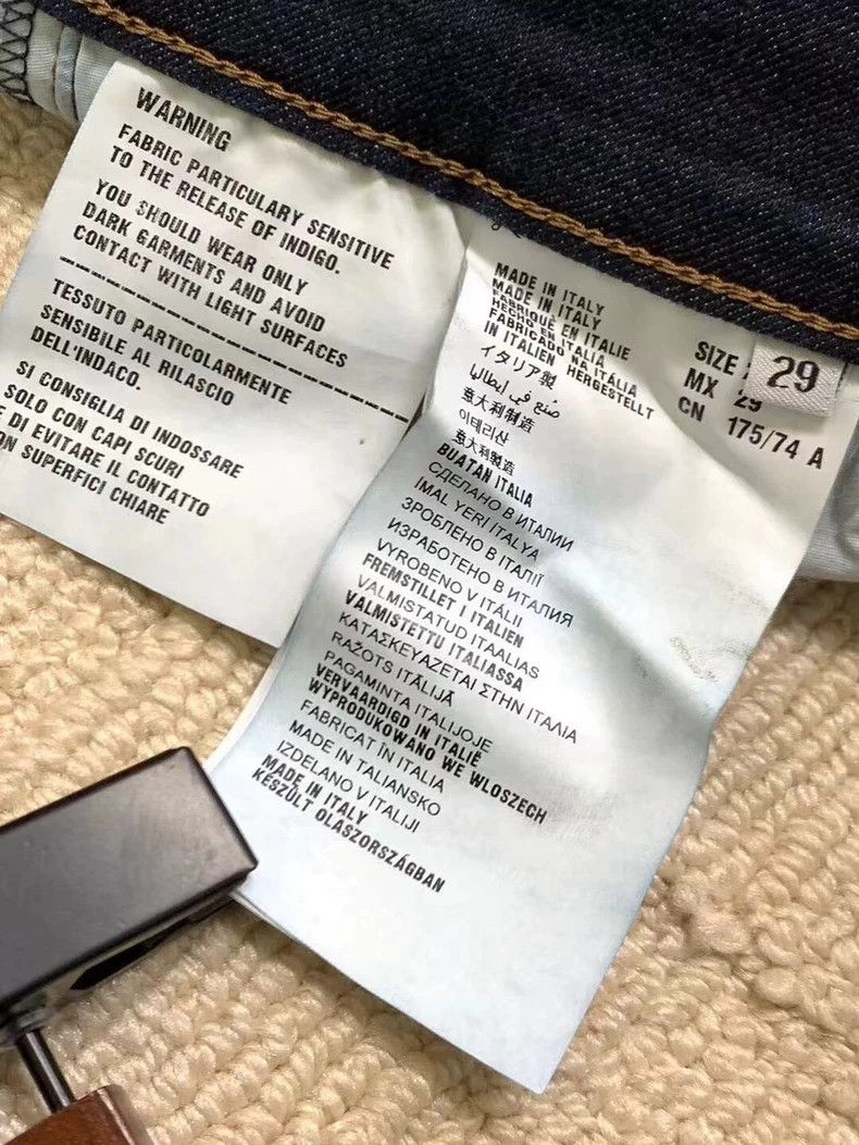 Prada Prada Italian jeans with rolled edges 2501-Nextarrow Size US 29 - 4 Thumbnail