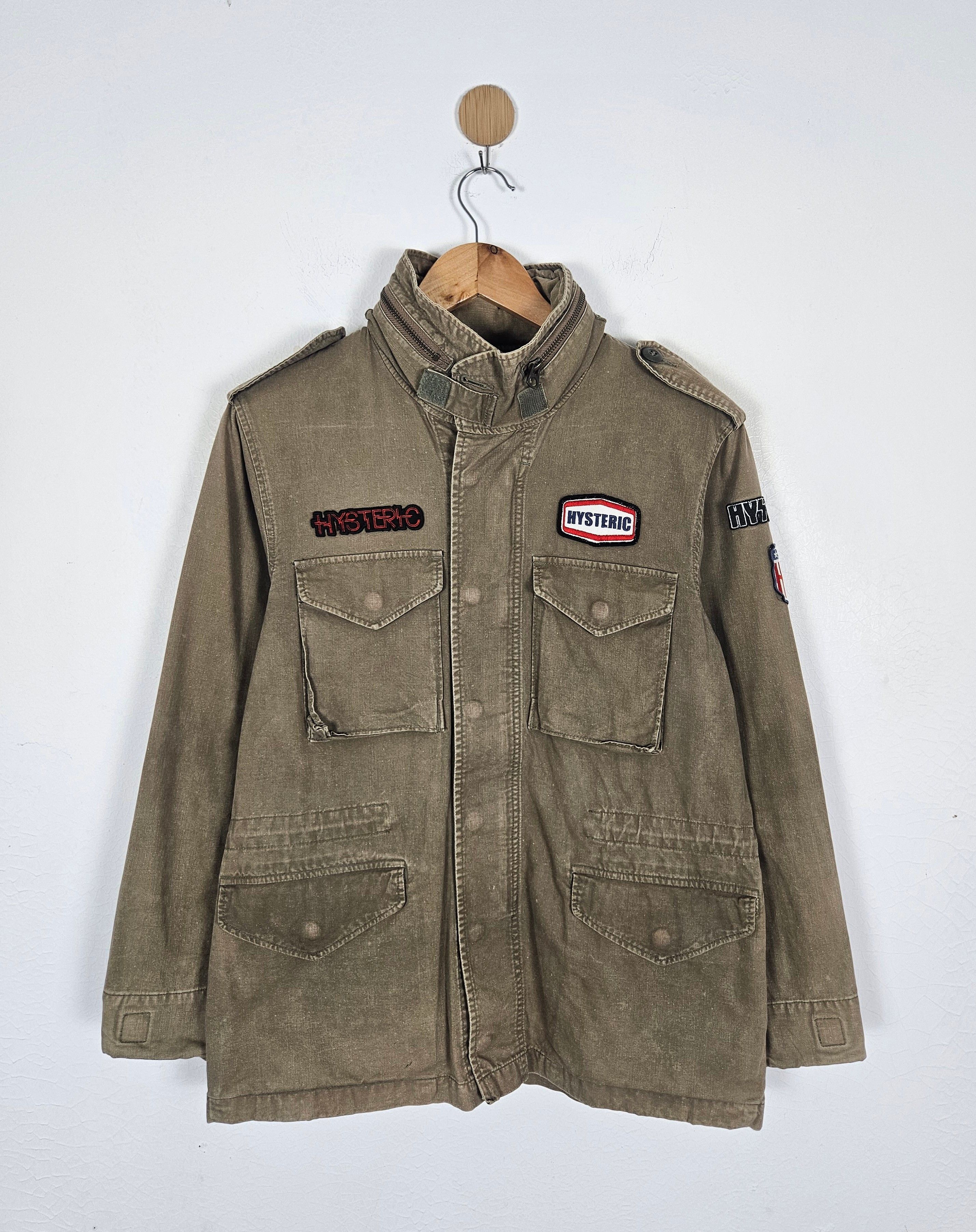 Hysteric Glamour Hysteric Glamour army military patch jacket Size US M / EU 48-50 / 2 - 1 Thumbnail