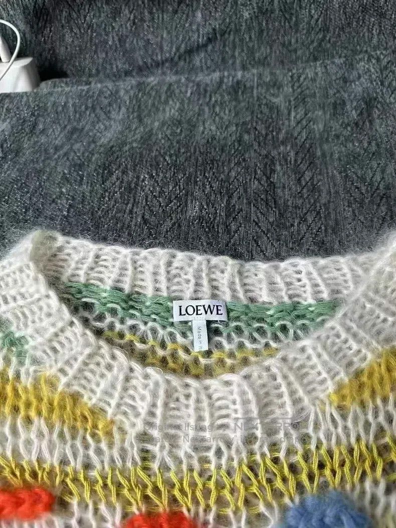Loewe Loewe Striped mohair sweater Size XS / US 0-2 / IT 36-38 - 3 Thumbnail