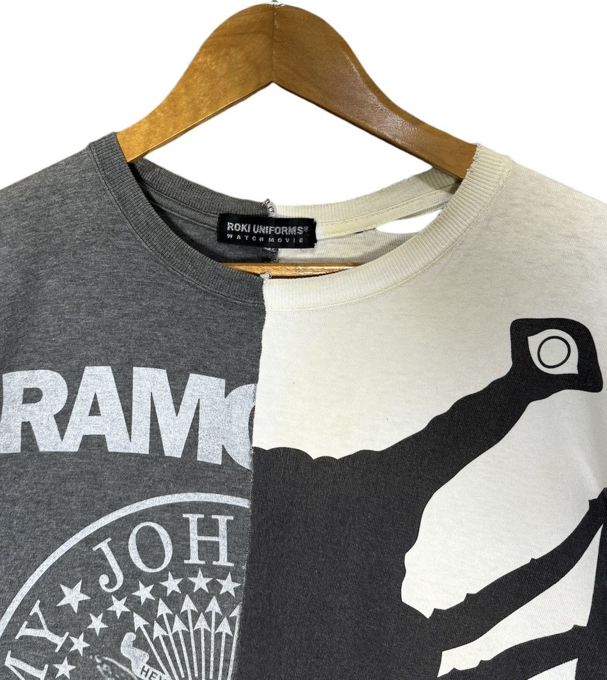 Band Tees × Japanese Brand Roki Uniforms x Jet Link Remake T-Shirt Size US M / EU 48-50 / 2 - 7 Thumbnail