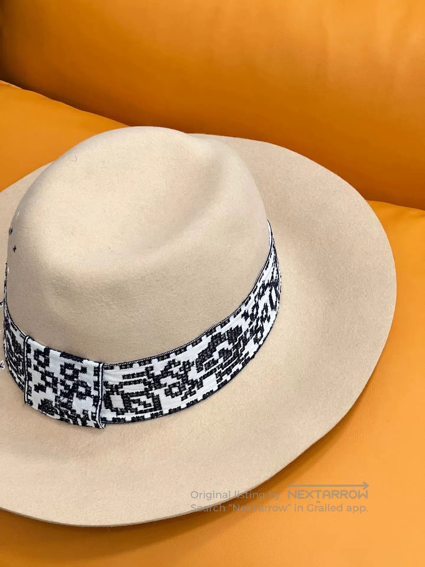 Maison Michel Maison Michel Beige Hat for Women. Size ONE SIZE - 2 Thumbnail