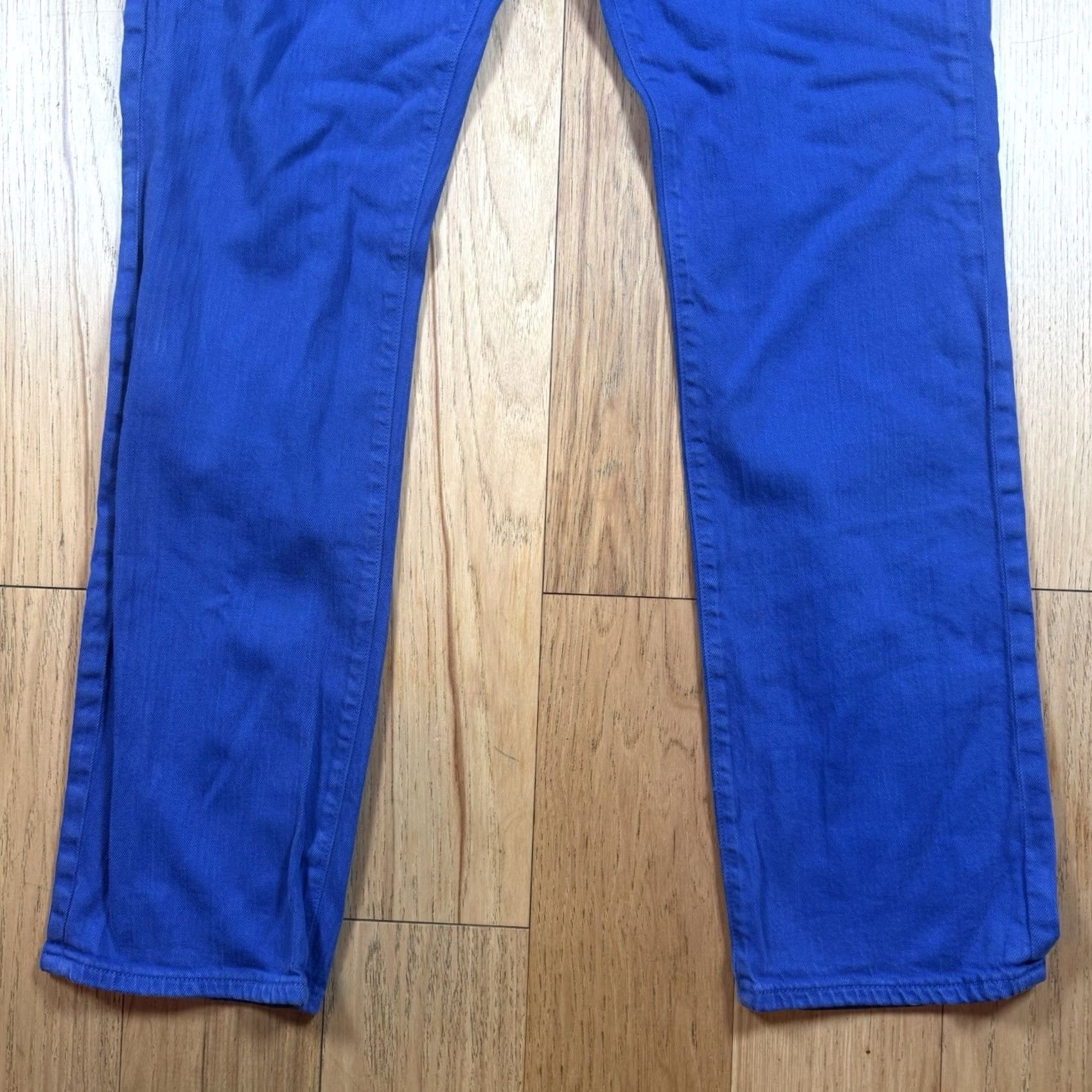 Bonobos Bonobos Jeans Mens 35x34 Travel Jeans Blue Stretch USA Made Straight Casual Distressed? No Size US 35 - 3 Thumbnail