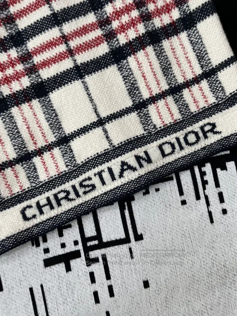 Dior Dior Red black and white plaid jacket Size XS / US 0-2 / IT 36-38 - 3 Thumbnail