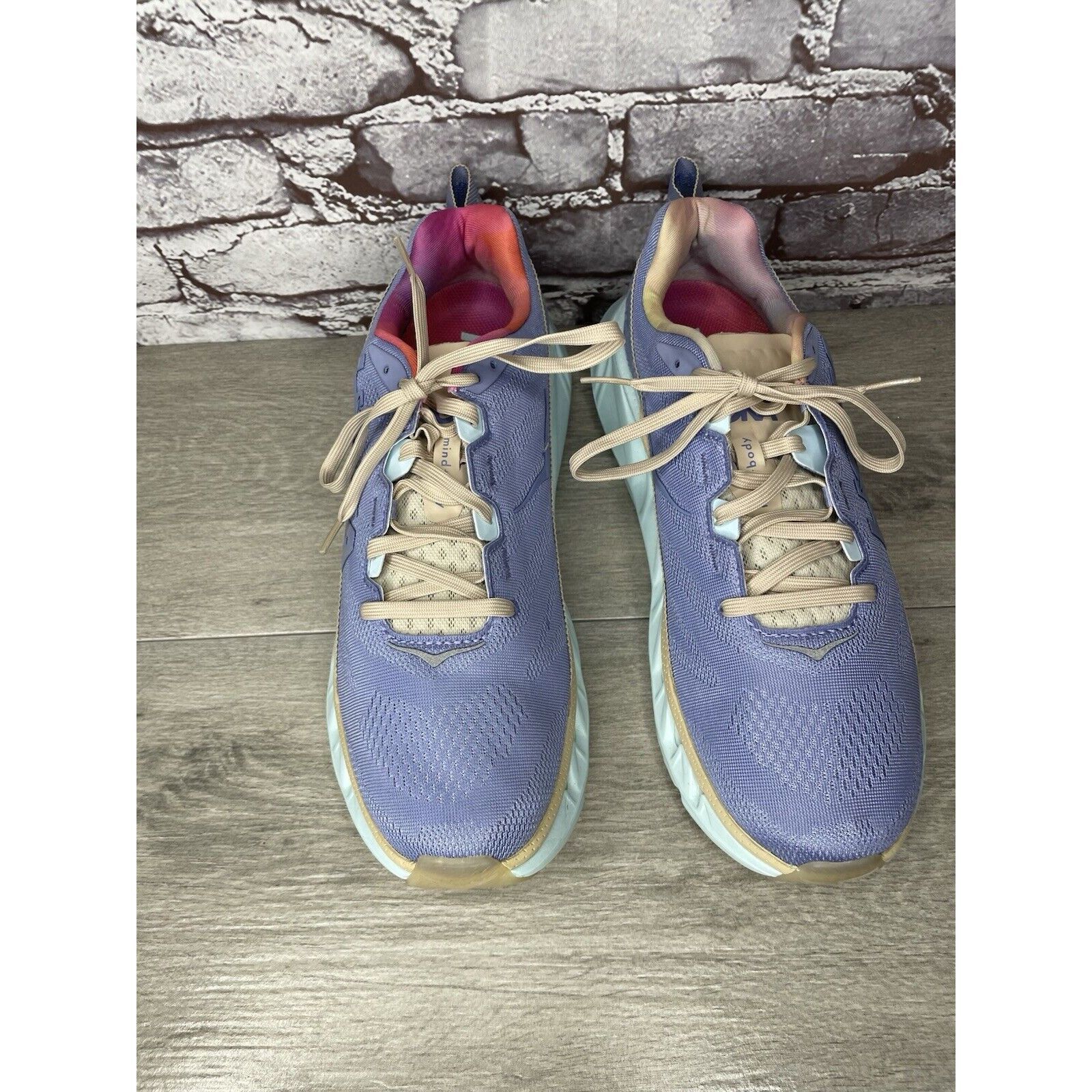 Hoka Hoka One One Elevon 2 Mental Health Purple Impression Gym Me Size US 11 / EU 44 - 16 Thumbnail
