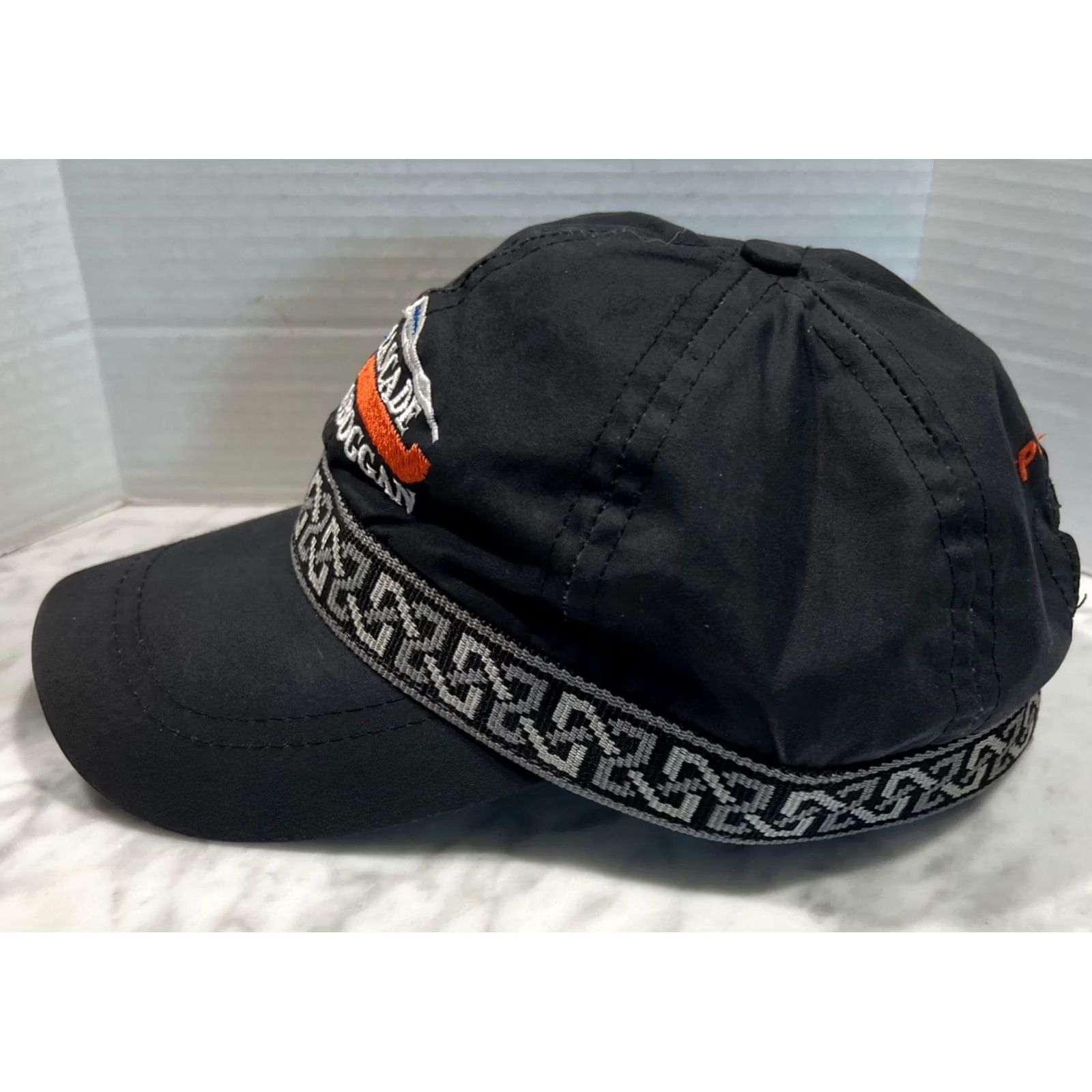 Vintage Cascade Rescue Geometric Snapback Hat Cap Adjustable Embroidered Black One Size Men Cap Size ONE SIZE - 4 Thumbnail