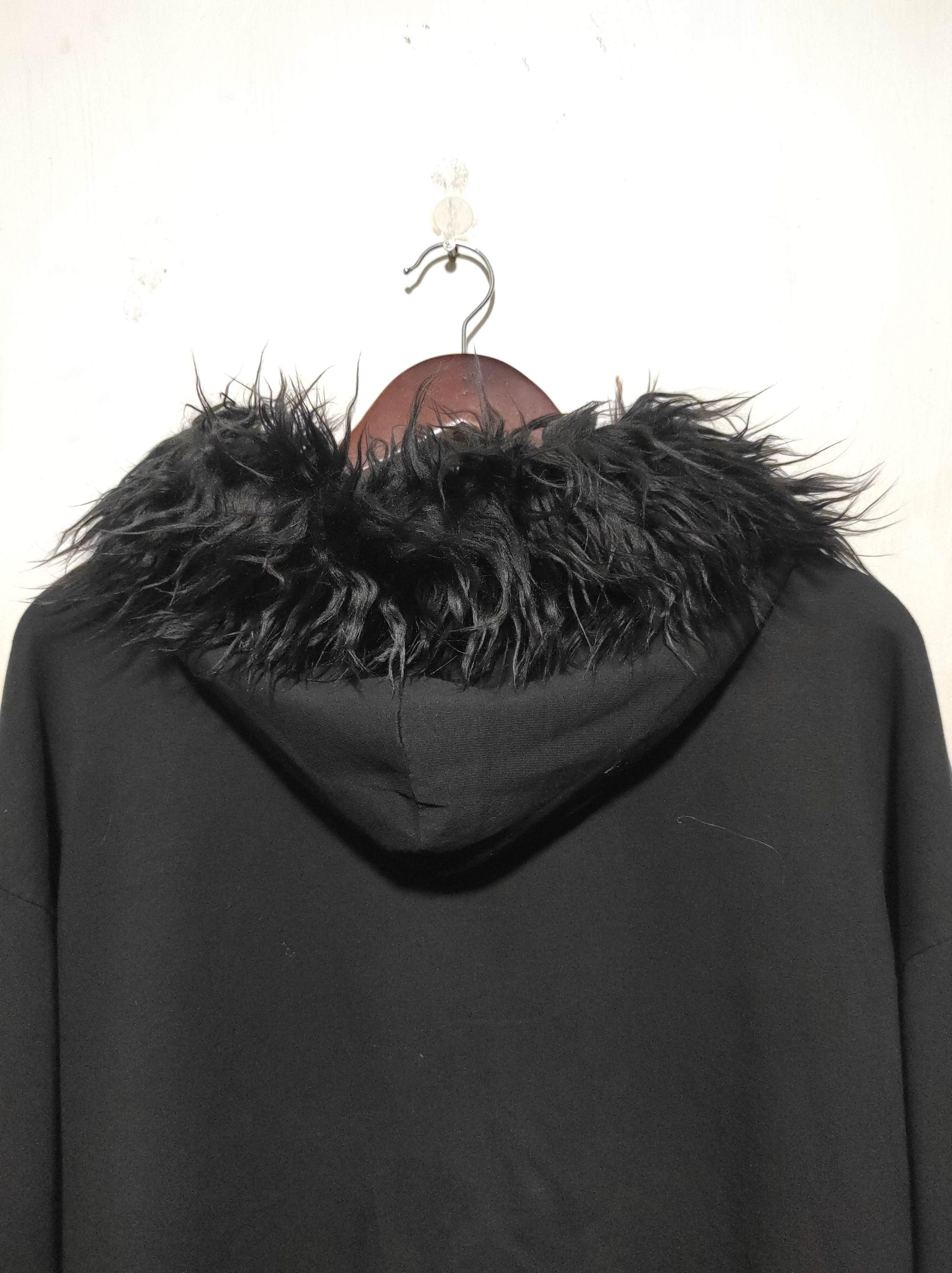 Hysteric Glamour Black Zipper Fur Hoodie LGB style Size US M / EU 48-50 / 2 - 9 Thumbnail
