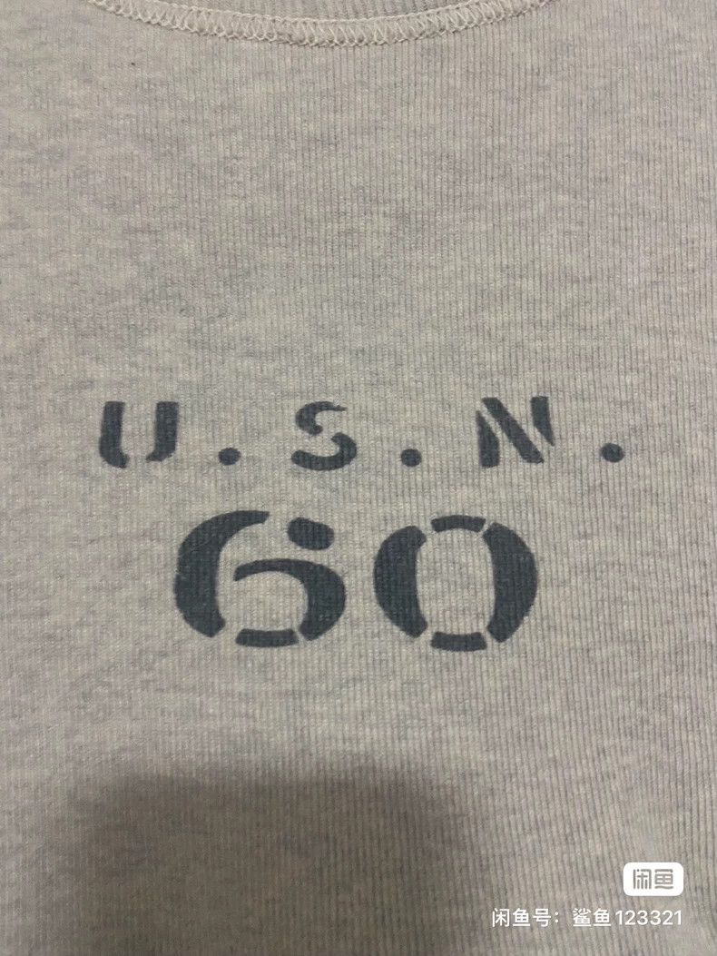 The Real McCoy's The Real McCoy Navy Overtime T-Shirt Size US XL / EU 56 / 4 - 2 Thumbnail
