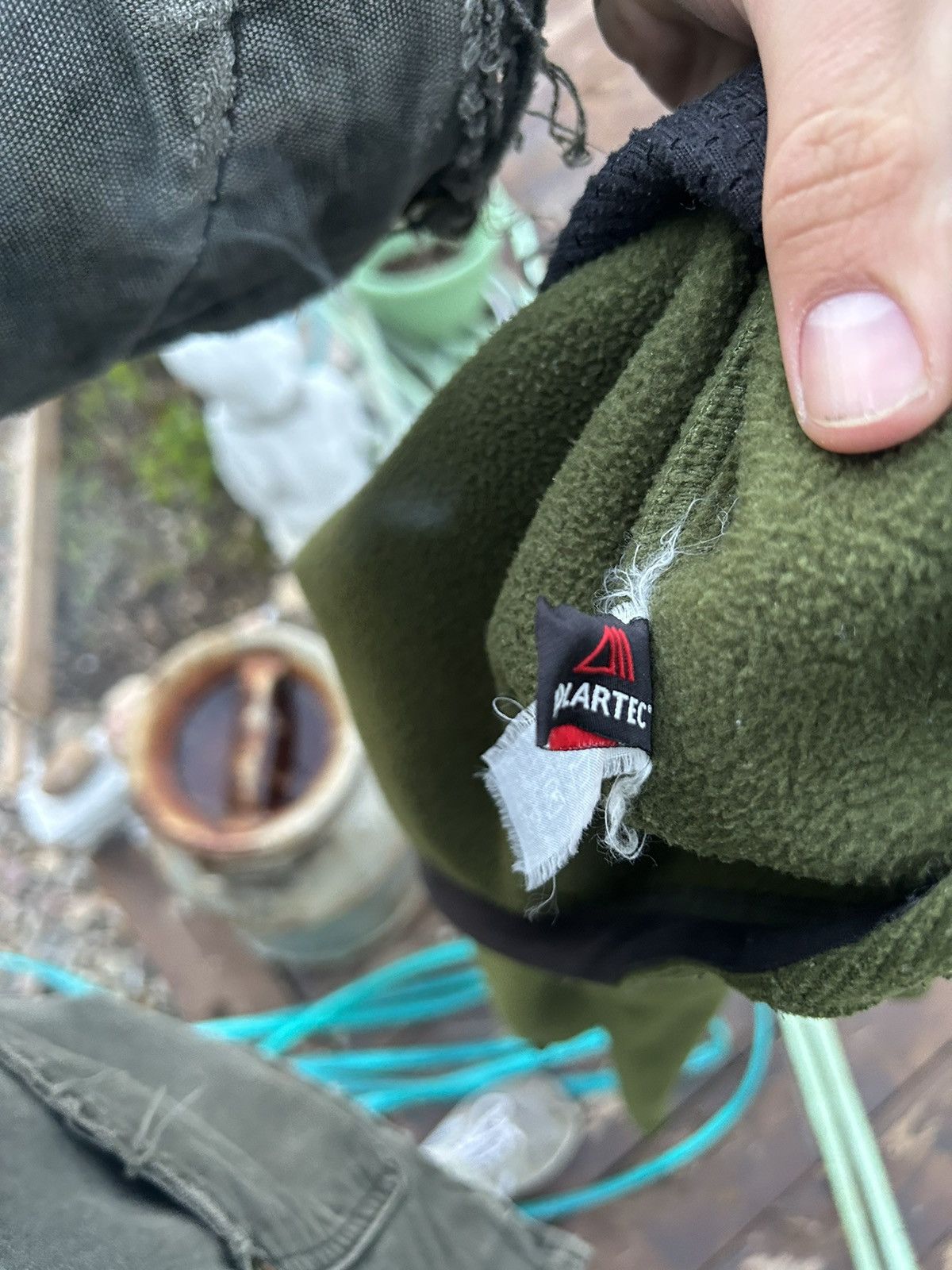 Arc'teryx × Vintage Forest Green Arc’teryx Strato Hoody Polartec Size L Size US L / EU 52-54 / 3 - 4 Thumbnail