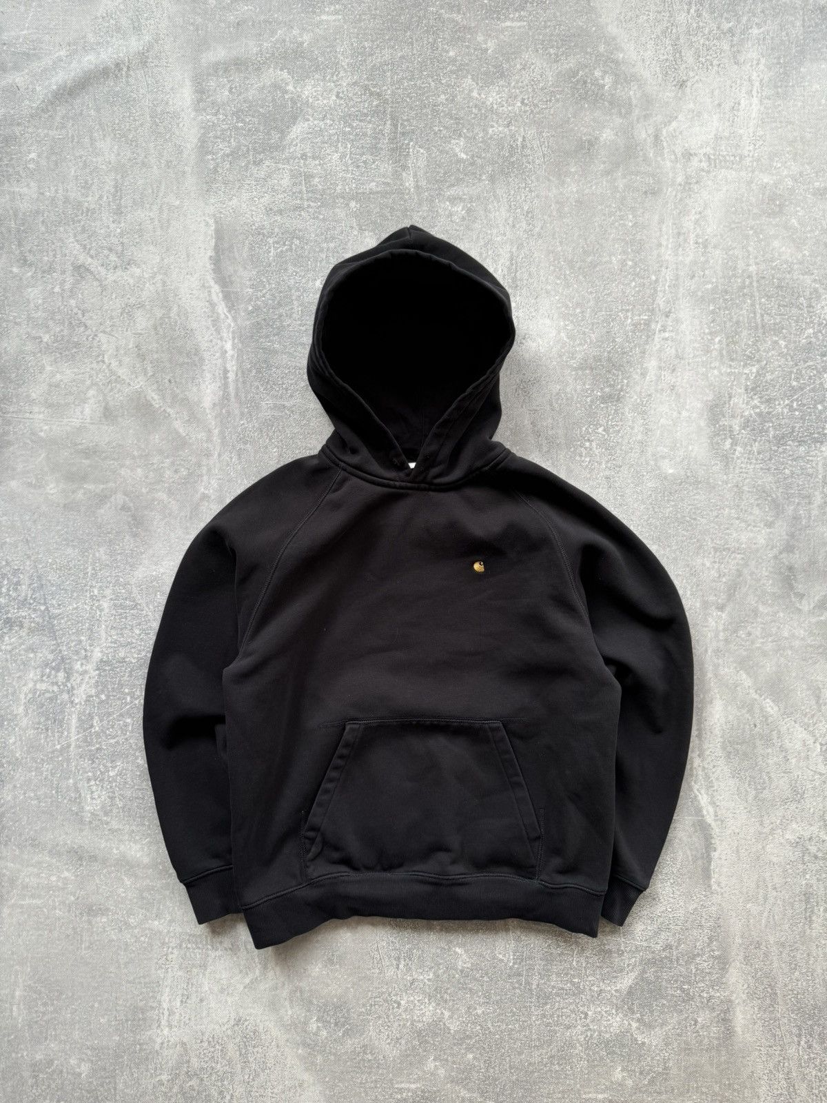 Carhartt Wip × Vintage Carhartt WIP Black Hoodie Size S / US 4 / IT 40 - 1 Thumbnail