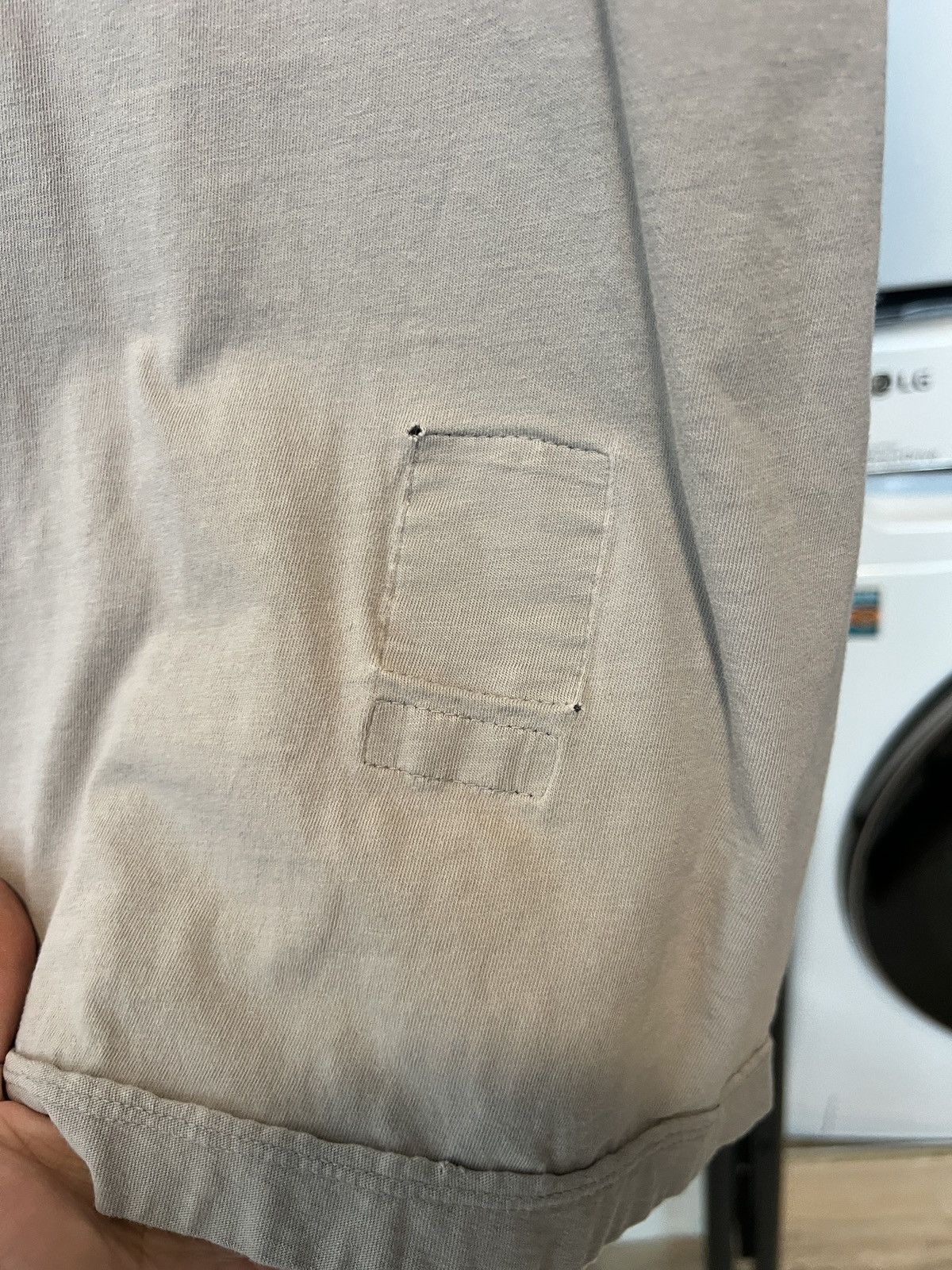 Rick Owens Drkshdw Rick Owens DRKSHDW Stone Tee Size US L / EU 52-54 / 3 - 2 Thumbnail