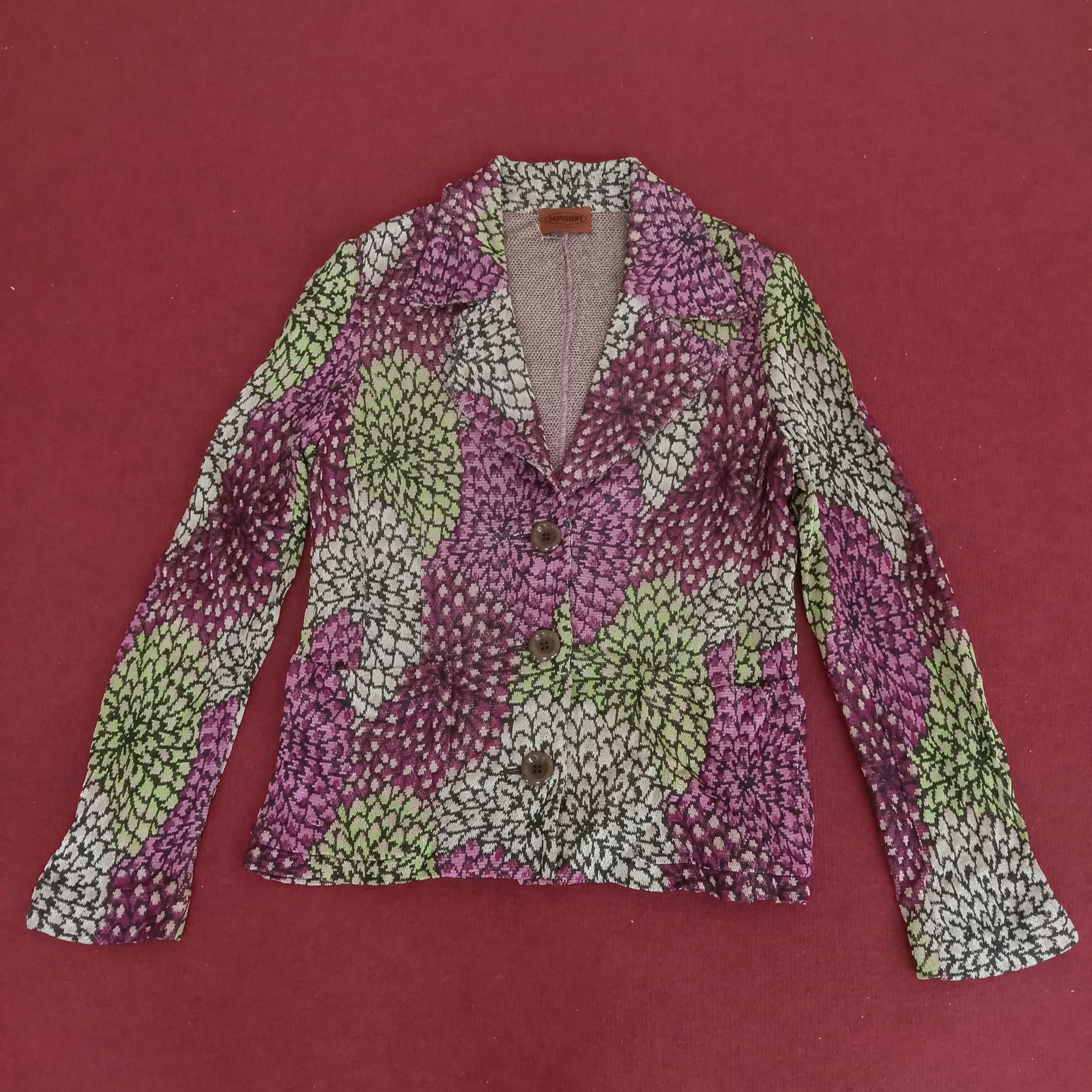 Missoni Casual Fashion Style Blazer Jacket