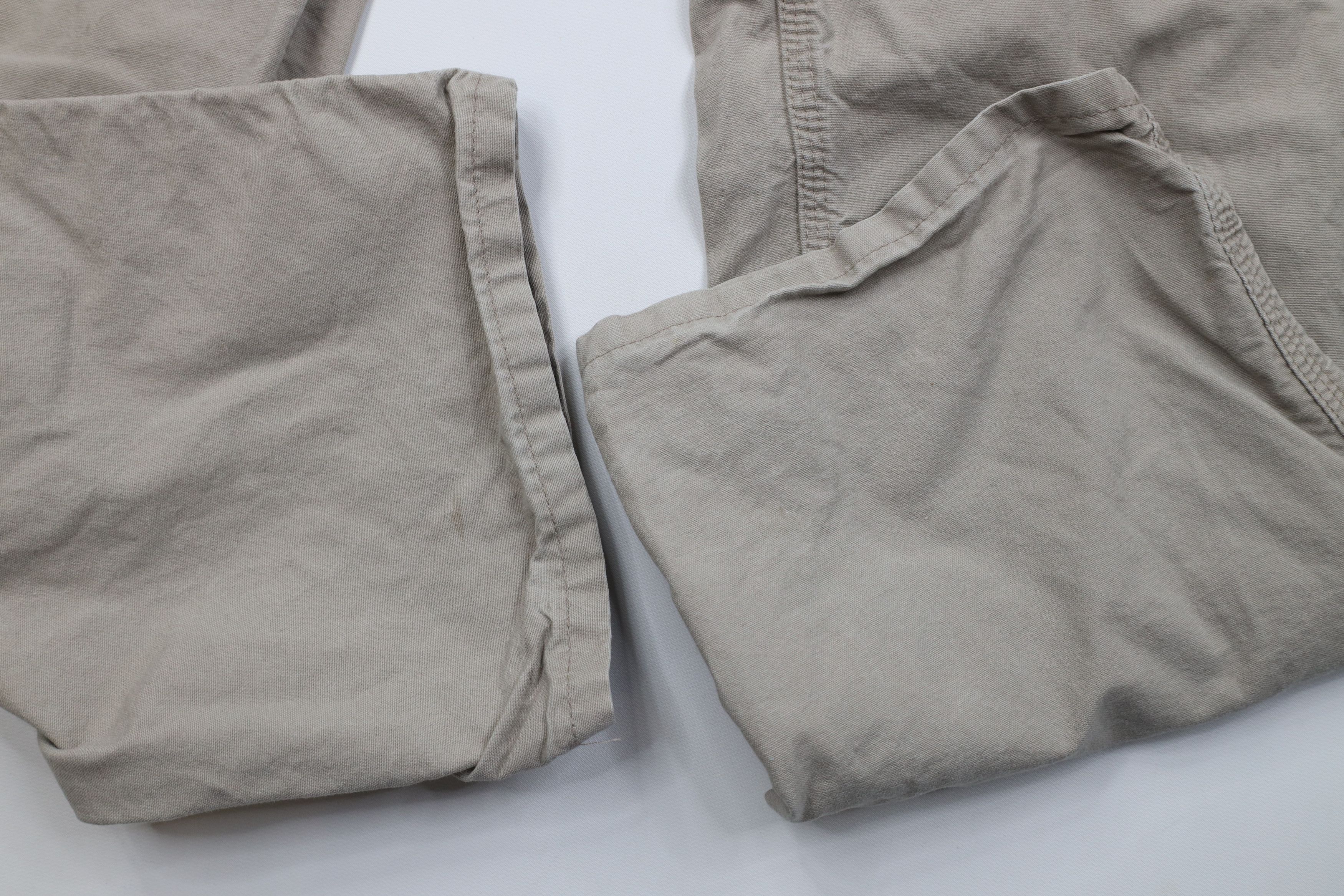 Carhartt Vintage Y2K Carhartt Canvas Relaxed Wide Leg Dungaree Pants Size US 34 / EU 50 - 7 Thumbnail