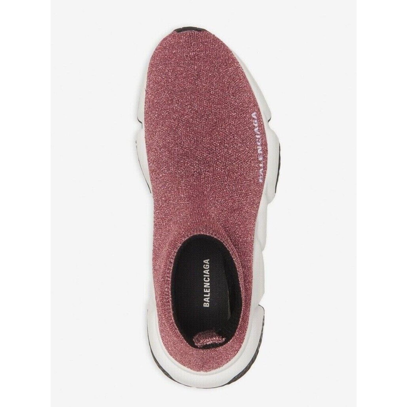 Balenciaga Balenciaga Women Speed Sock Pink Runner Sneakers 42 Size US 12 / IT 42 - 8 Thumbnail