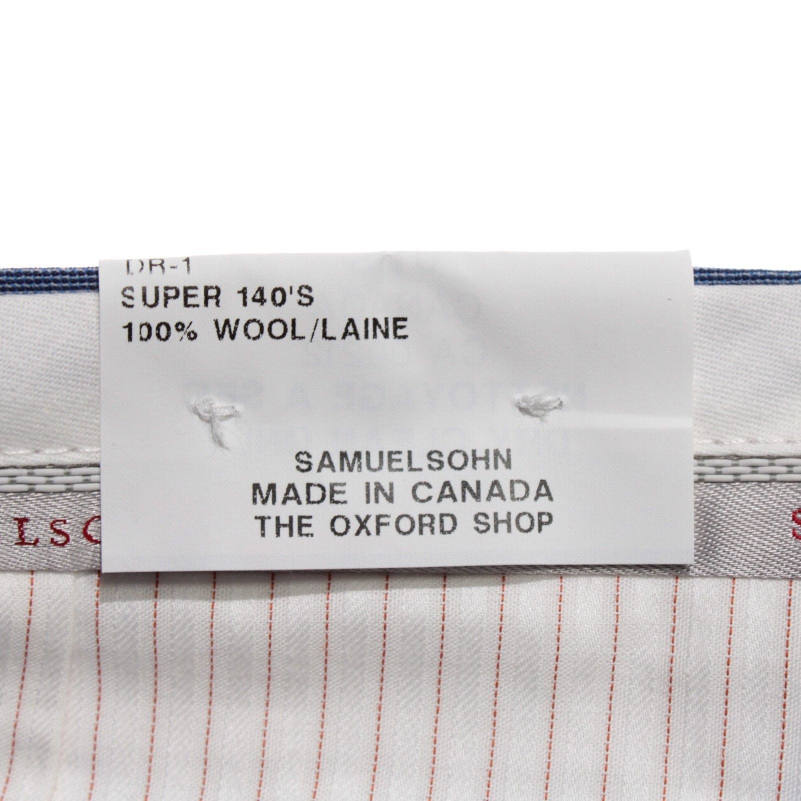 Samuelsohn Samuelsohn New with tags Dress Pants Size 40 US In Blue Size US 40 / EU 56 - 4 Thumbnail