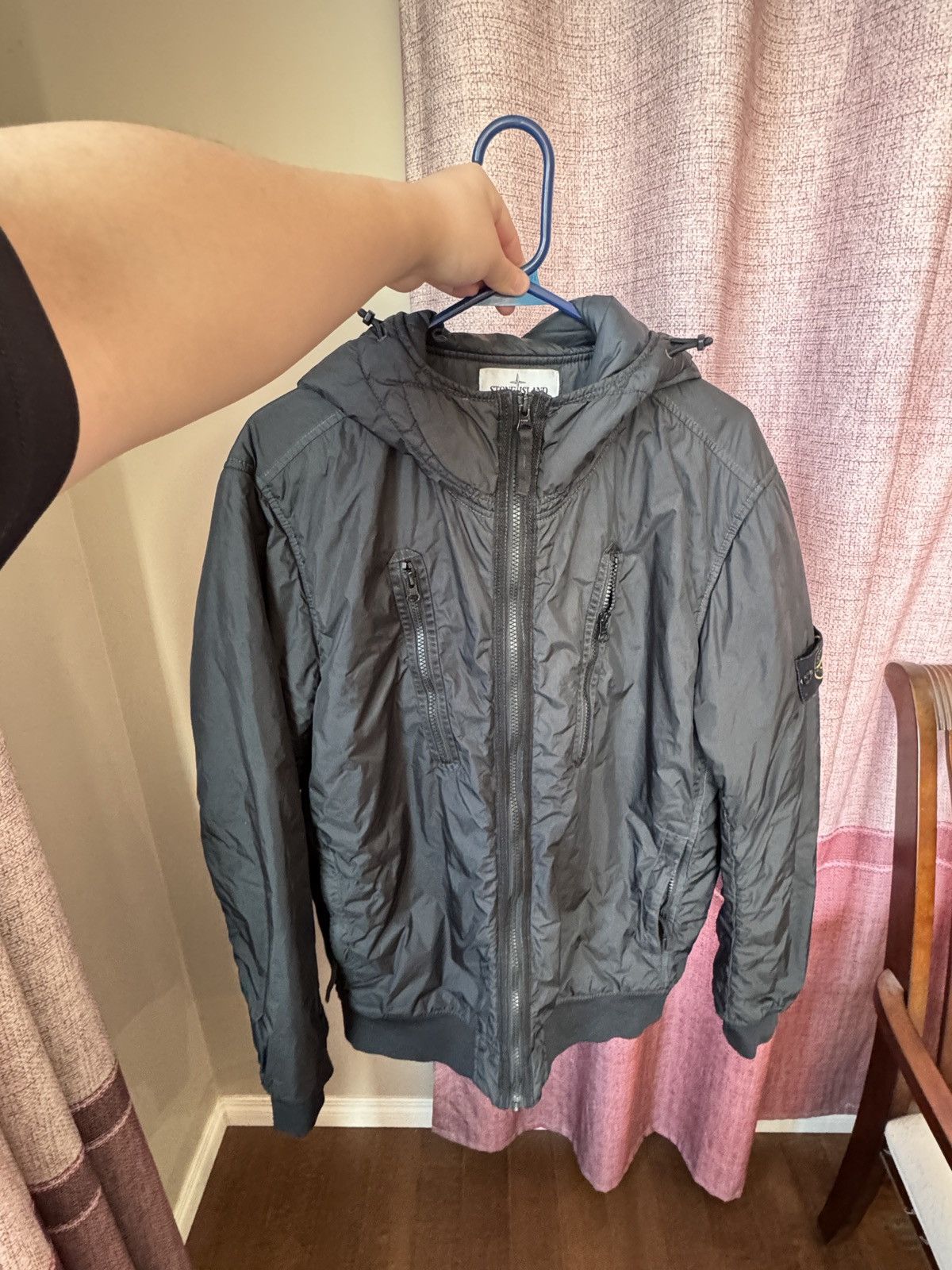 Stone Island STONE ISLAND CRINKLE REPS POCKET DETAIL DOWN JACKET Size US L / EU 52-54 / 3 - 1 Thumbnail