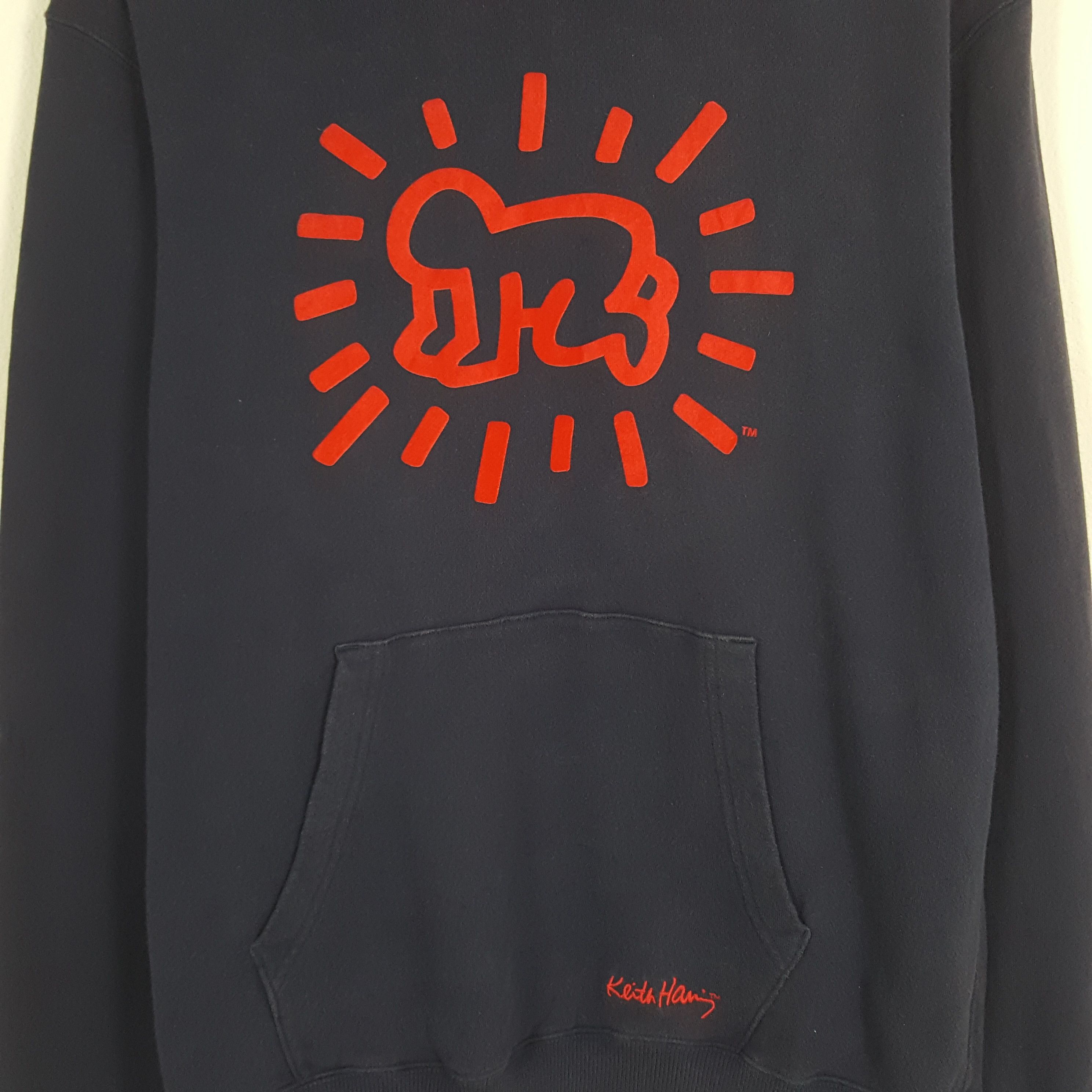 Keith Haring × Uniqlo × Vintage Vintage Keith Haring Sweatshirt Hoodies Size US L / EU 52-54 / 3 - 2 Thumbnail