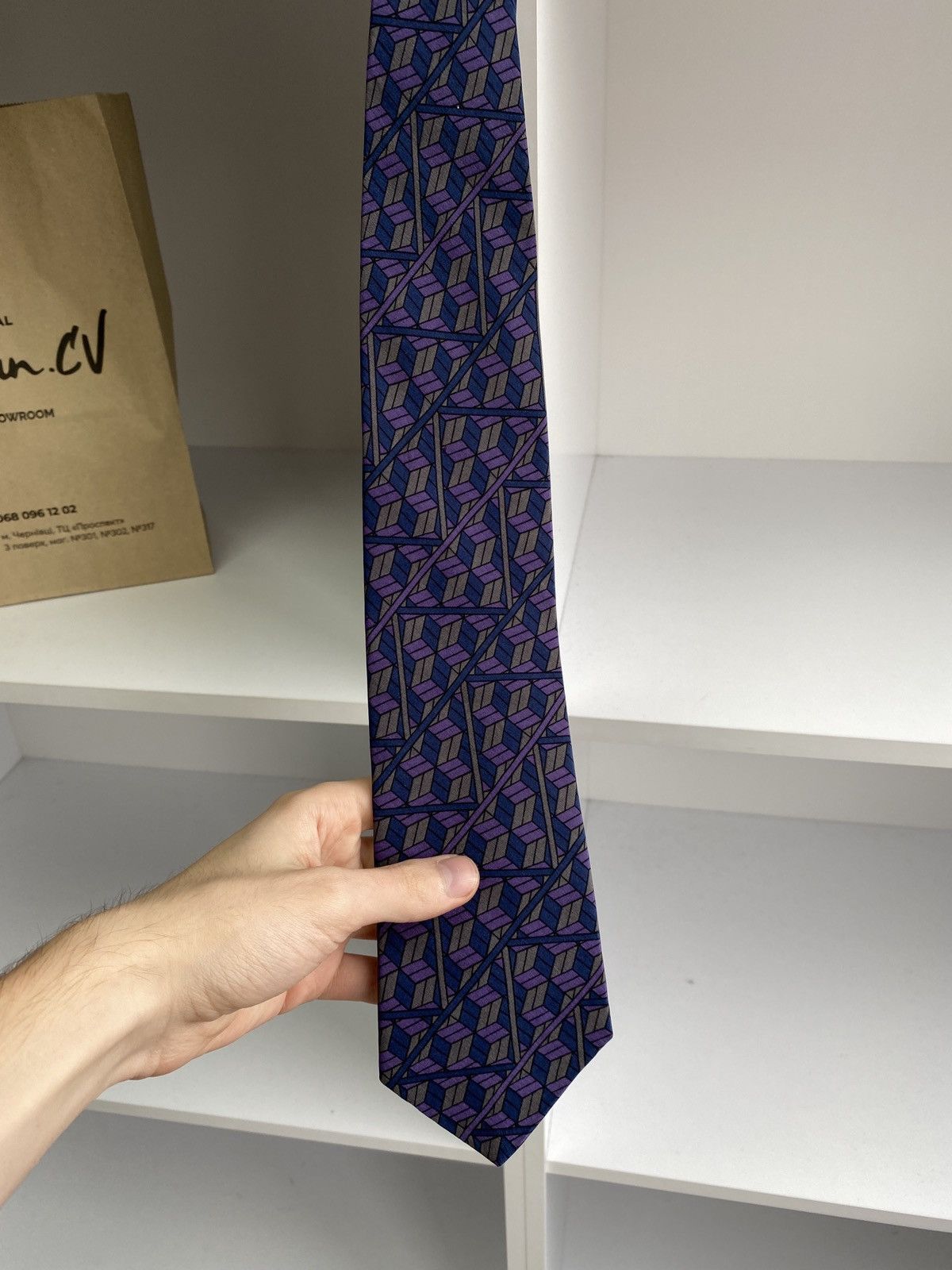 Christian Dior Monsieur × Vintage Vintage Christian Dior Tie Size ONE SIZE - 3 Thumbnail