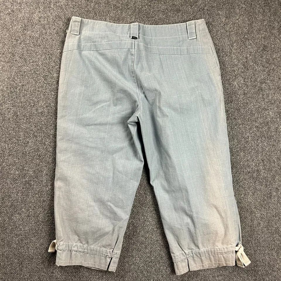 Rei REI Pants Womens 10 Blue Capri Hiking Outdoors Bleached Size 32" / US 10 / IT 46 - 7 Thumbnail