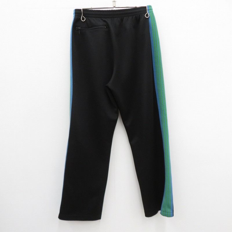 Needles Sweat Pants Polyester Side Line Logo Black Size US 27 - 2 Thumbnail