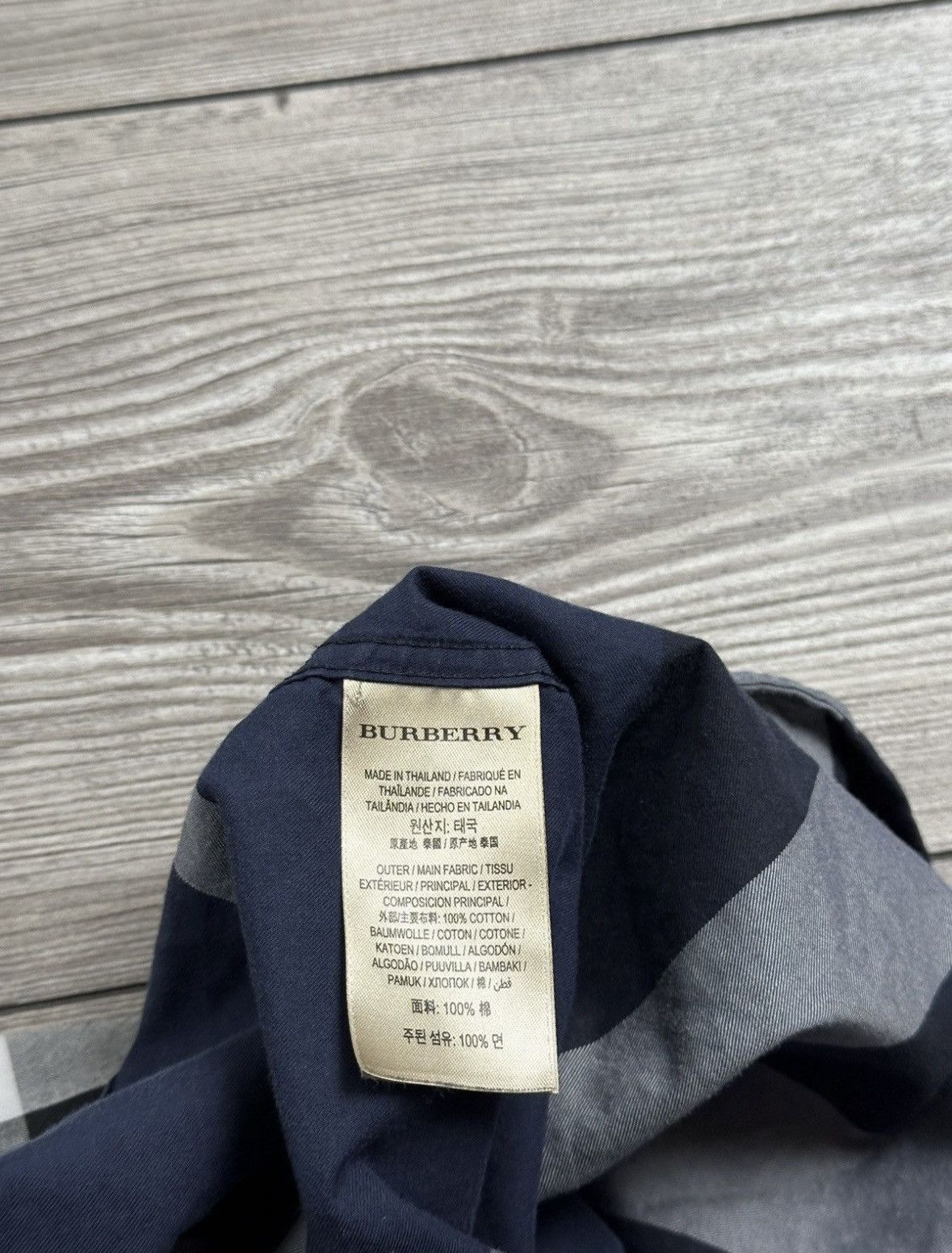 Burberry Burberry Brit Nova Check Plaid Button Up Size US M / EU 48-50 / 2 - 4 Thumbnail