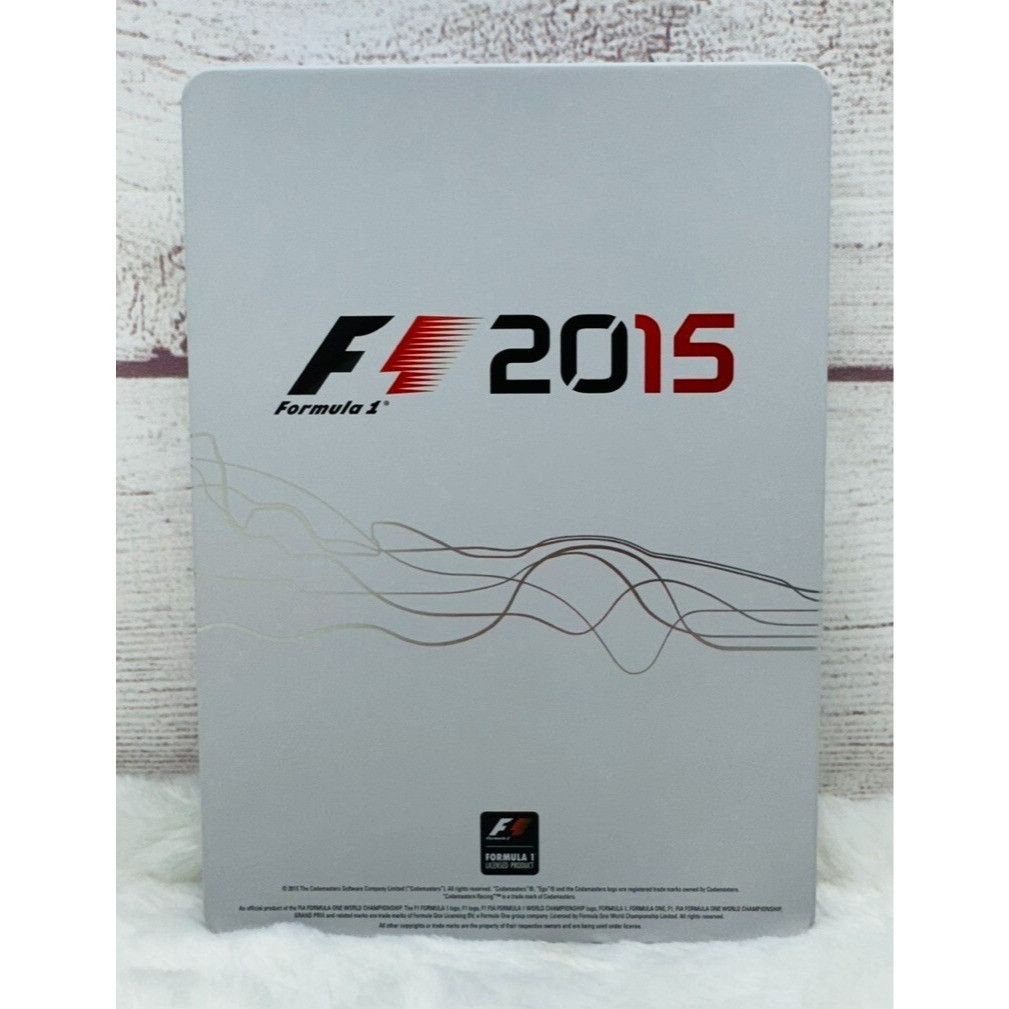 Sony Formula 1 F1 2015 Promotional SteelBook CASE ONLY - NO DISC Size ONE SIZE - 2 Thumbnail