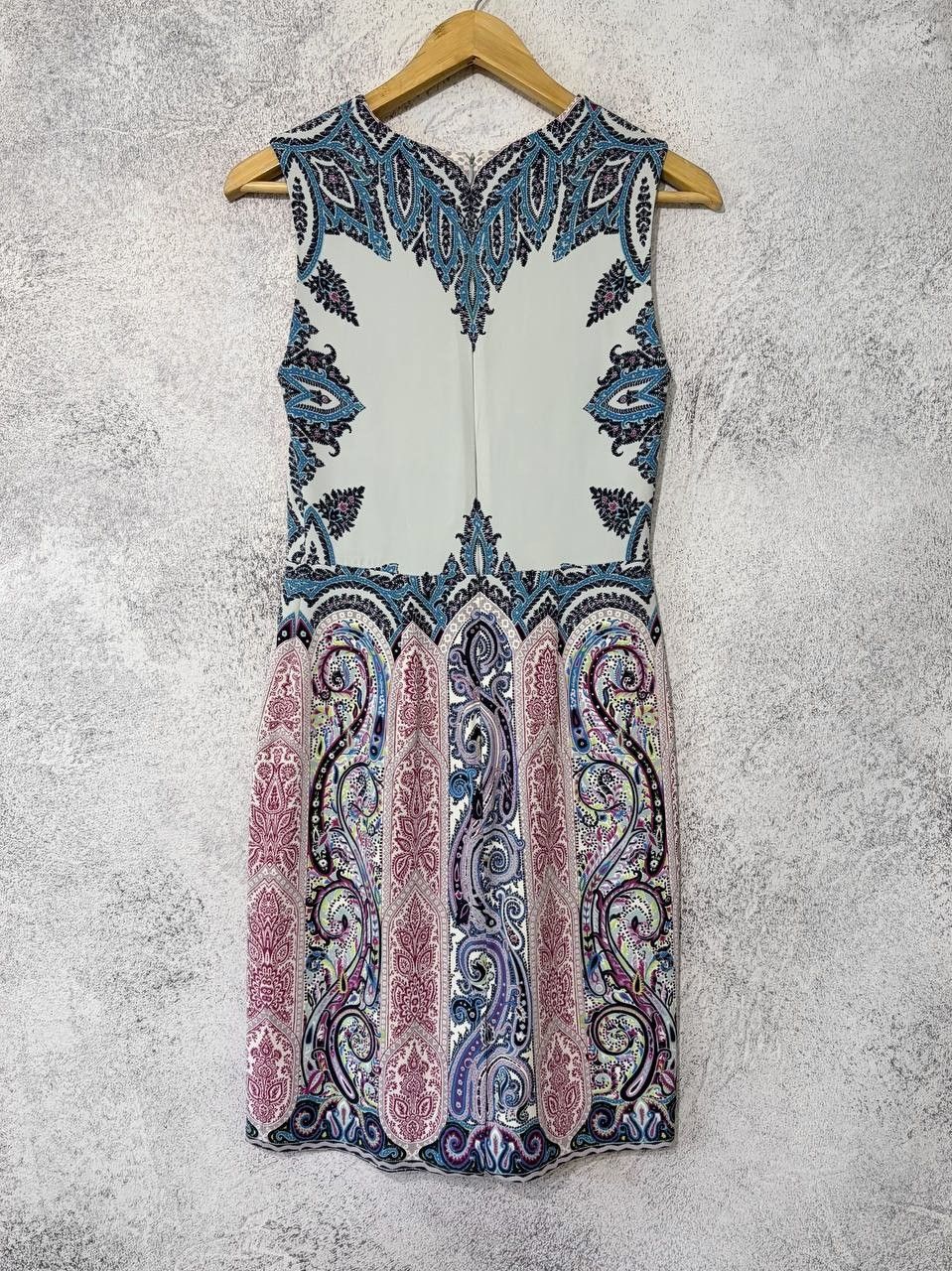 Etro Etro Viscose Floral Midi Dress Made in Italy Size S / US 4 / IT 40 - 5 Thumbnail