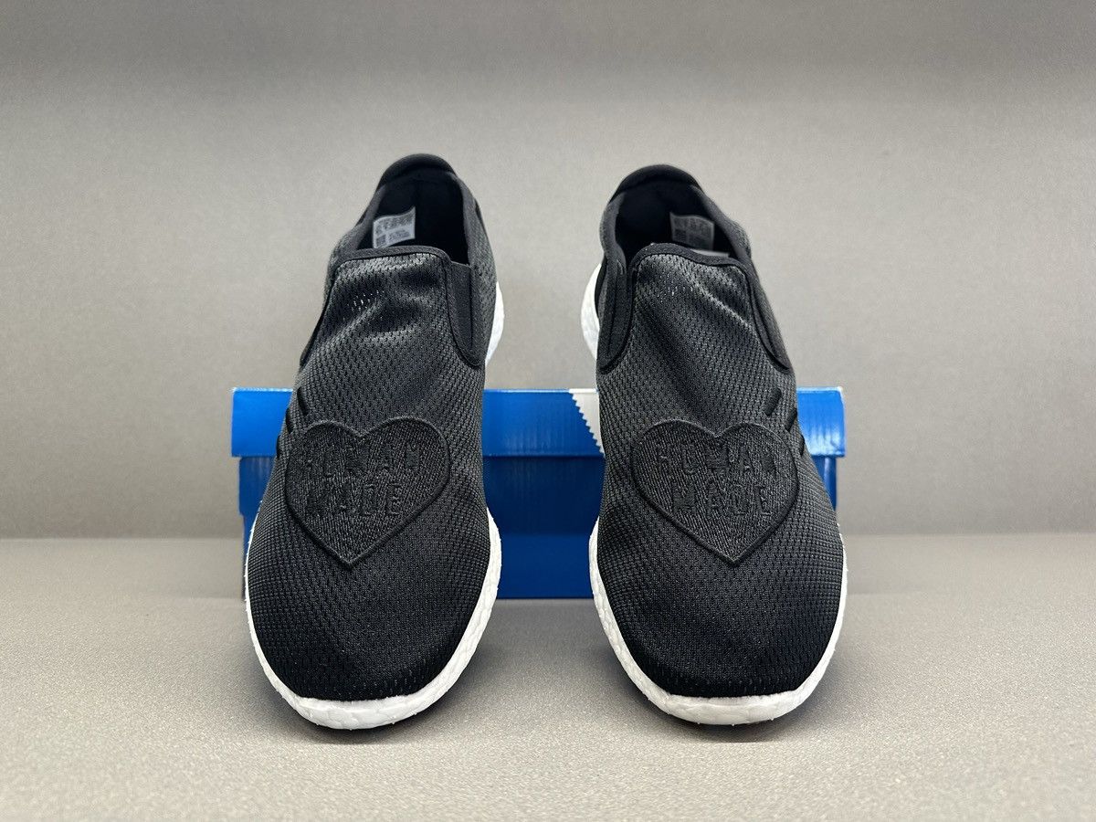 Adidas × Pharrell Adidas Pure Slip-On Human Made Black Size US 8.5 / EU 41-42 - 4 Thumbnail