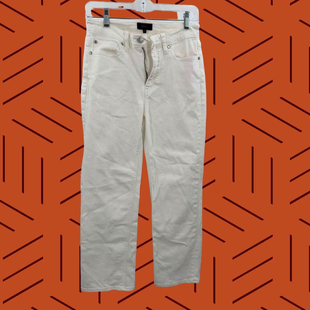 Quince Quince White Jeans 27 Pre-Owned Regular Size Size 27" / US 4 / IT 40 - 1 Thumbnail