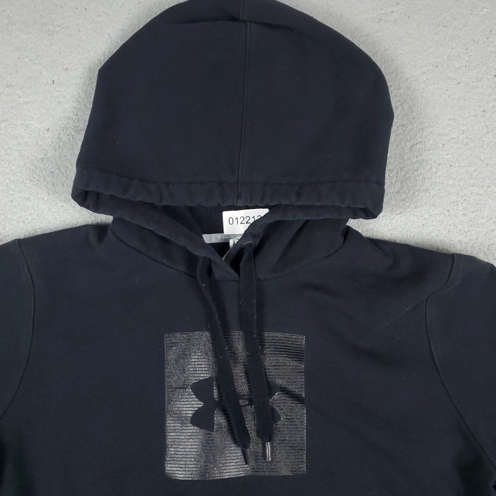 Under Armour Under Armour Black Threadborne Lace Up Hoodie Sweater Sweatshirt Large Size US L / EU 52-54 / 3 - 2 Thumbnail