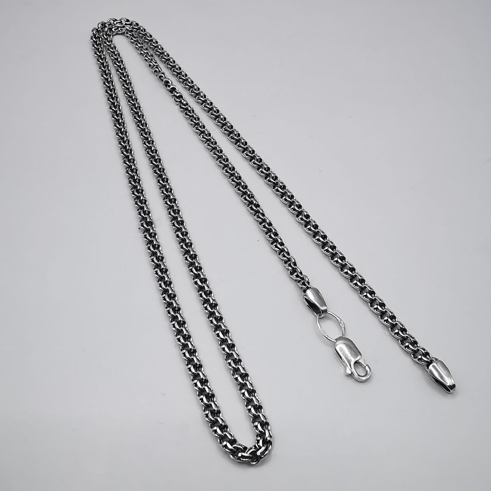 Vintage Vintage Jewelry Chain, 925 Sterling Silver, Signed 16,07g Size ONE SIZE - 2 Thumbnail
