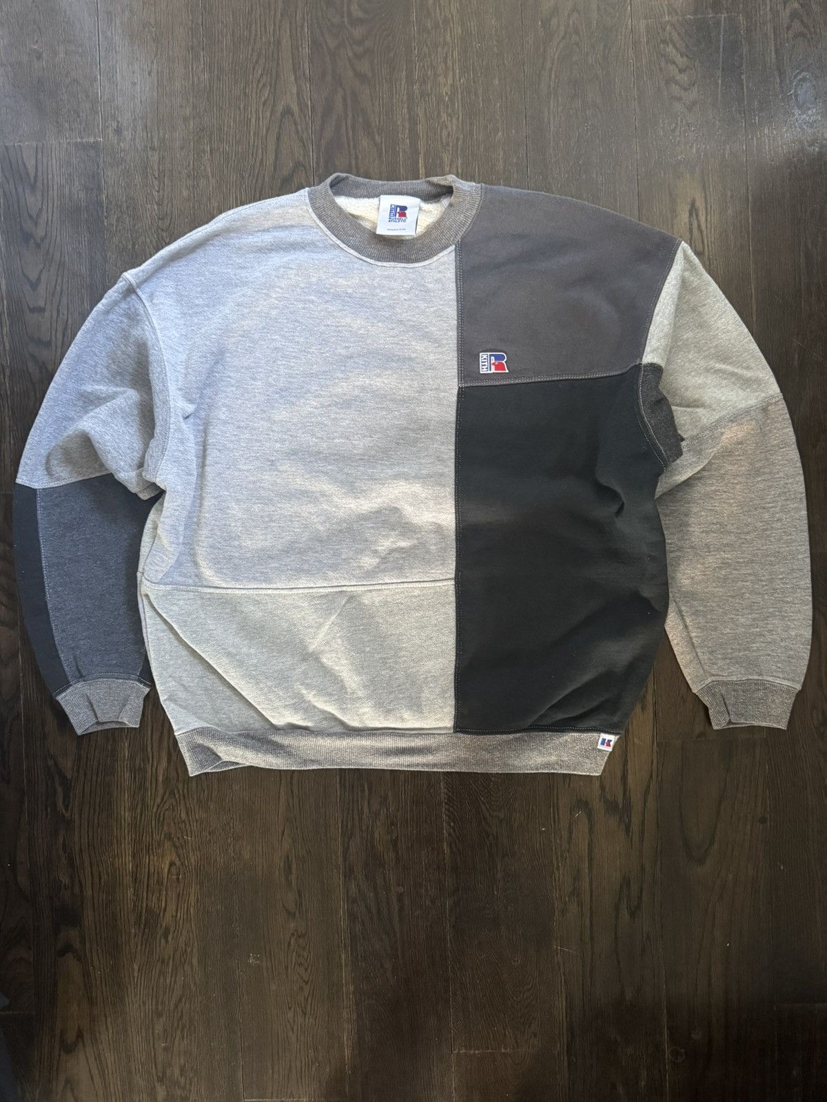Kith 1 of 1 KITH x Russell Athletic Patchwork Crewneck Sweatshirt Size US M / EU 48-50 / 2 - 1 Thumbnail